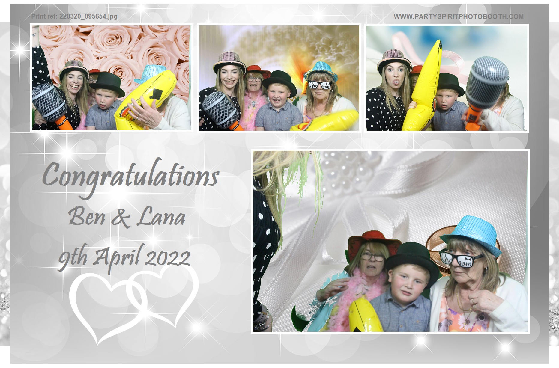 Ben and Lana Wedding | View more photos from the event at gallery.partyspiritphotobooth.com/u/PartySpiritPhotoBooth/Ben-and-Lana-Wedding