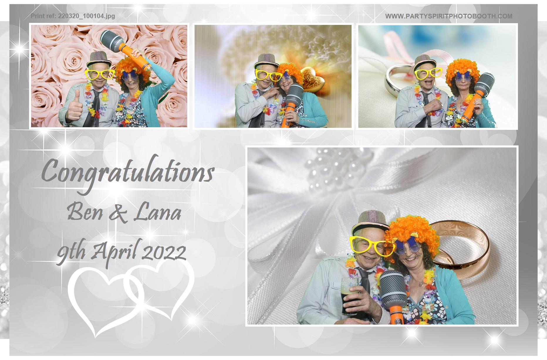 Ben and Lana Wedding | View more photos from the event at gallery.partyspiritphotobooth.com/u/PartySpiritPhotoBooth/Ben-and-Lana-Wedding