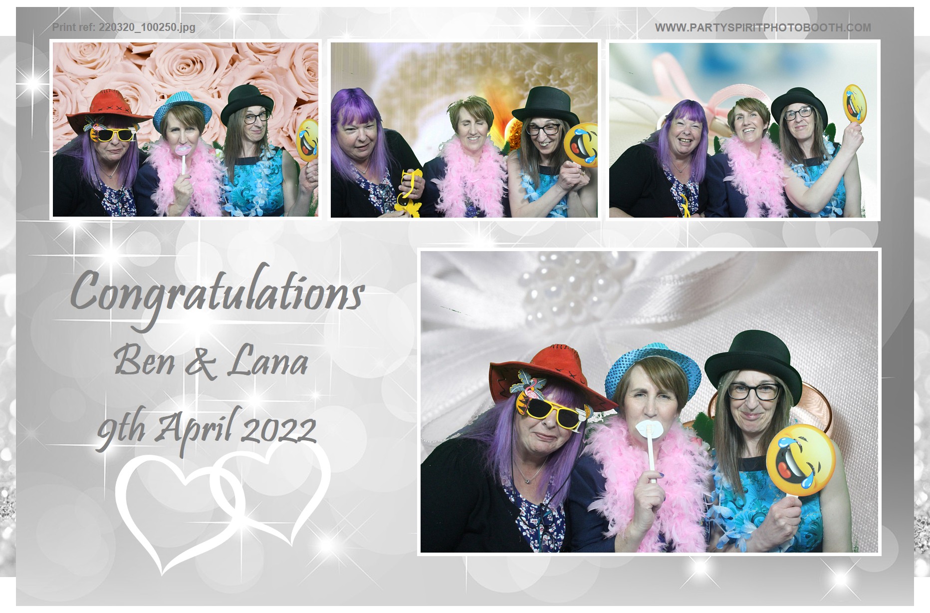 Ben and Lana Wedding | View more photos from the event at gallery.partyspiritphotobooth.com/u/PartySpiritPhotoBooth/Ben-and-Lana-Wedding