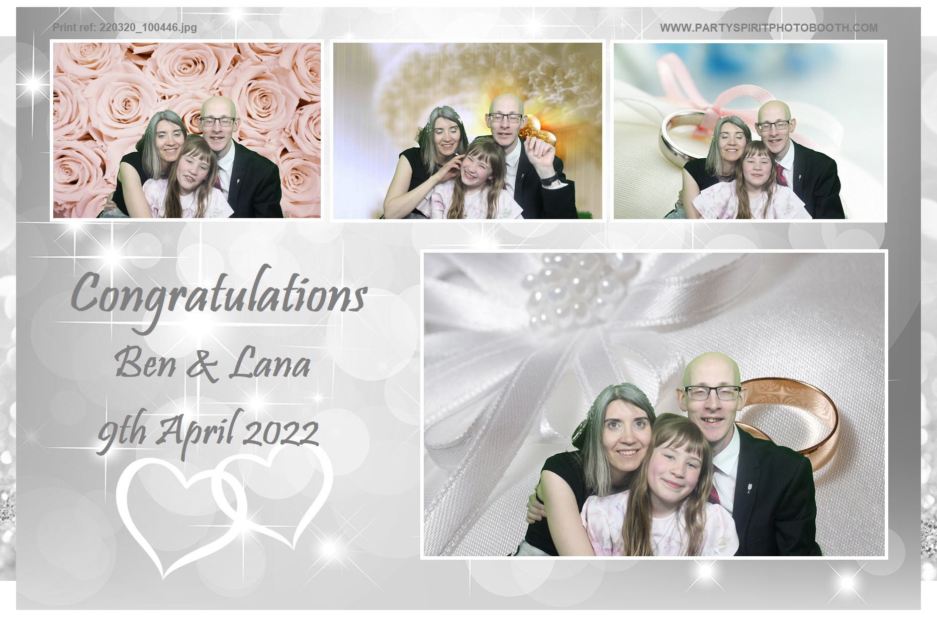 Ben and Lana Wedding | View more photos from the event at gallery.partyspiritphotobooth.com/u/PartySpiritPhotoBooth/Ben-and-Lana-Wedding