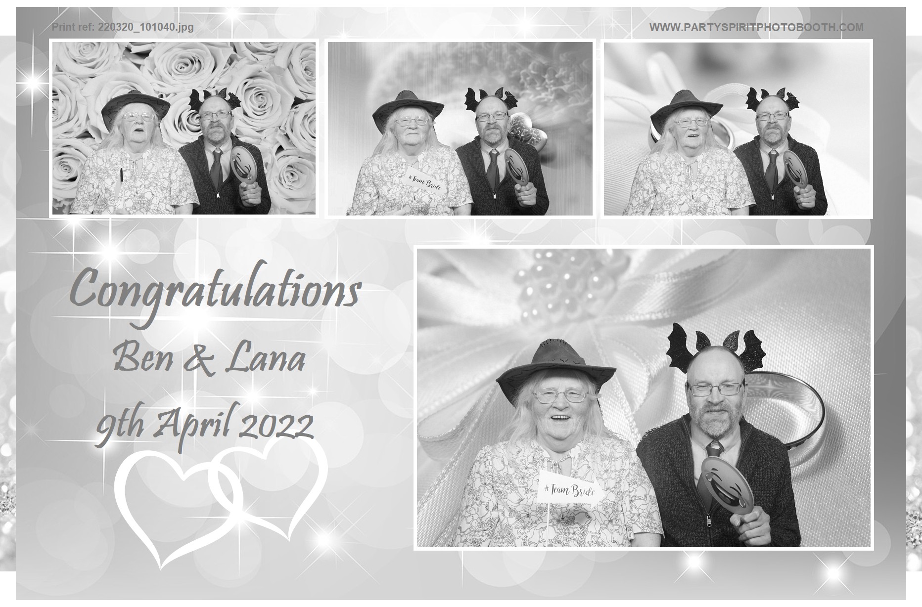Ben and Lana Wedding | View more photos from the event at gallery.partyspiritphotobooth.com/u/PartySpiritPhotoBooth/Ben-and-Lana-Wedding