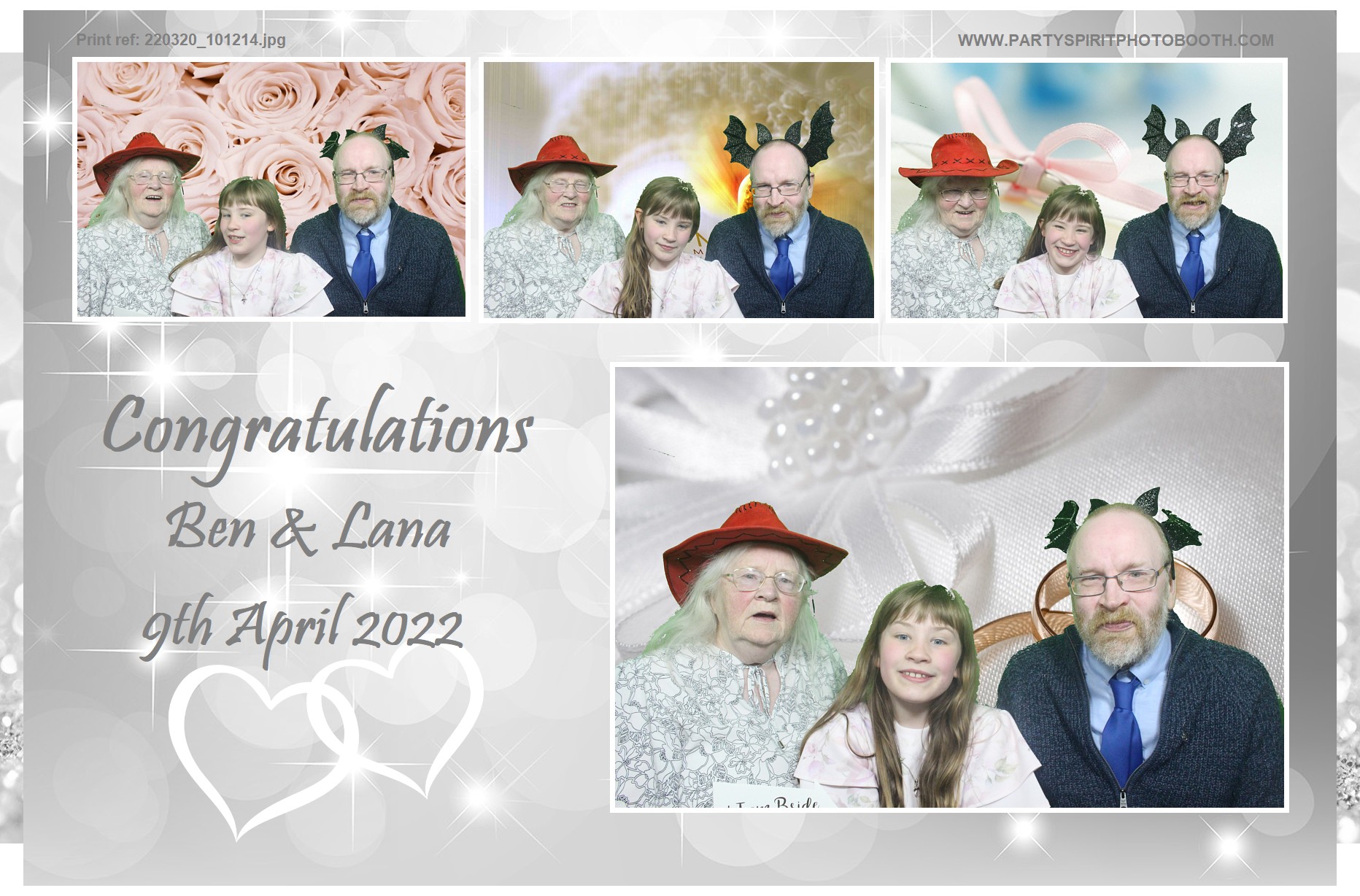 Ben and Lana Wedding | View more photos from the event at gallery.partyspiritphotobooth.com/u/PartySpiritPhotoBooth/Ben-and-Lana-Wedding