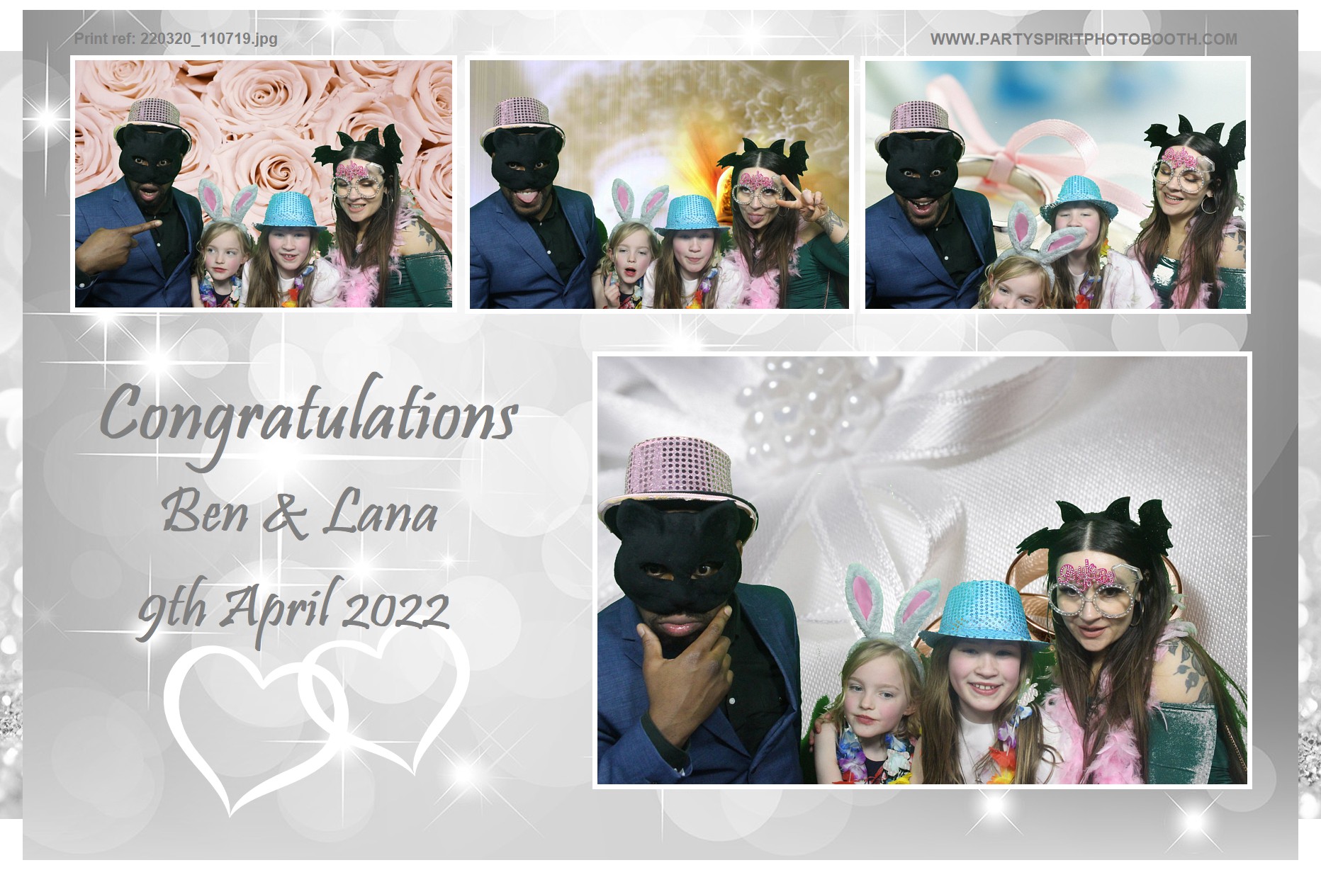 Ben and Lana Wedding | View more photos from the event at gallery.partyspiritphotobooth.com/u/PartySpiritPhotoBooth/Ben-and-Lana-Wedding