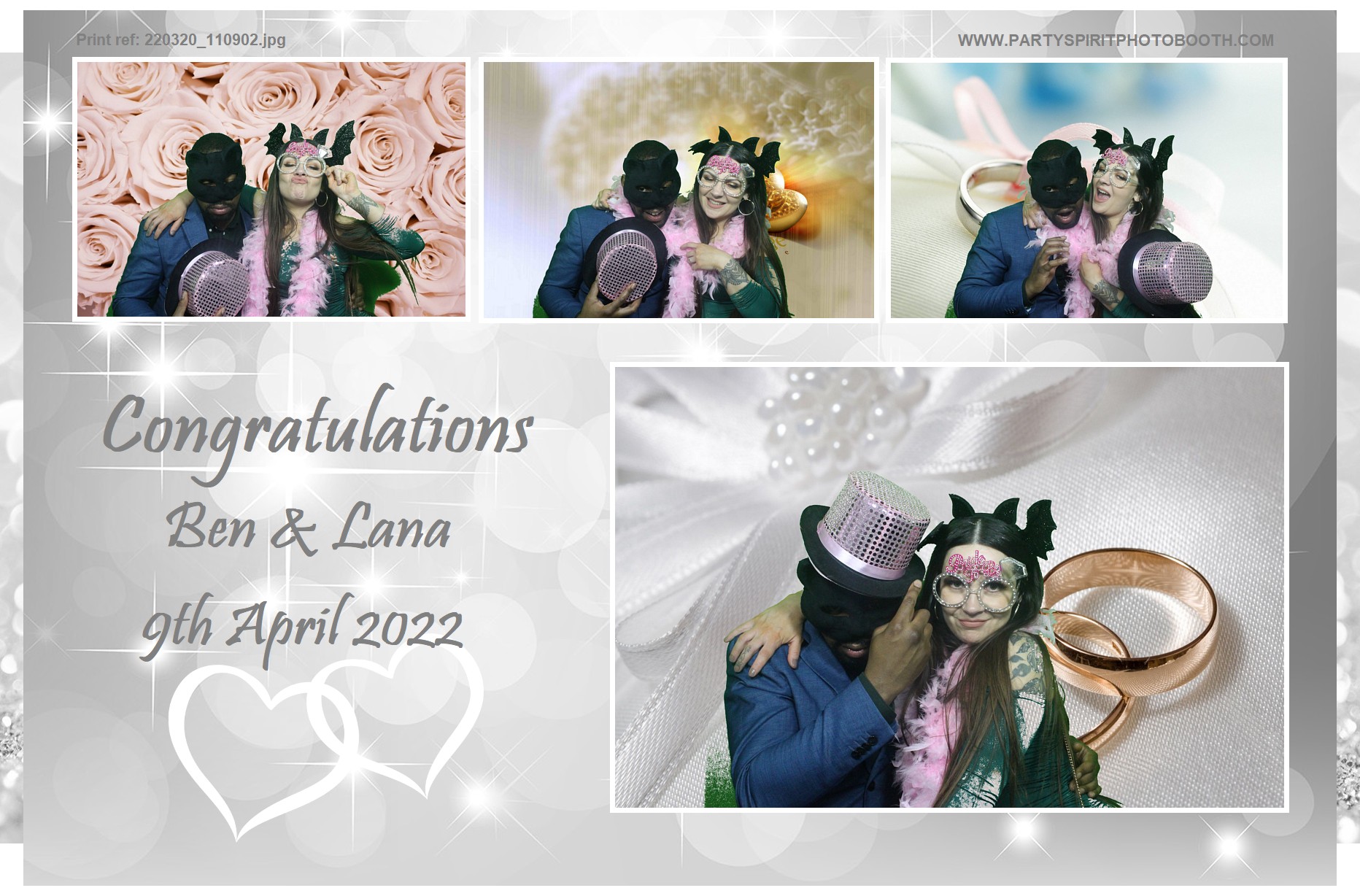 Ben and Lana Wedding | View more photos from the event at gallery.partyspiritphotobooth.com/u/PartySpiritPhotoBooth/Ben-and-Lana-Wedding