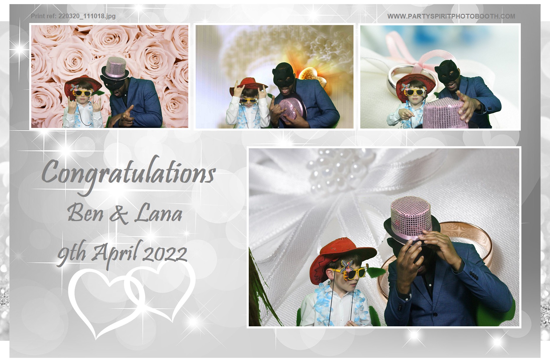 Ben and Lana Wedding | View more photos from the event at gallery.partyspiritphotobooth.com/u/PartySpiritPhotoBooth/Ben-and-Lana-Wedding
