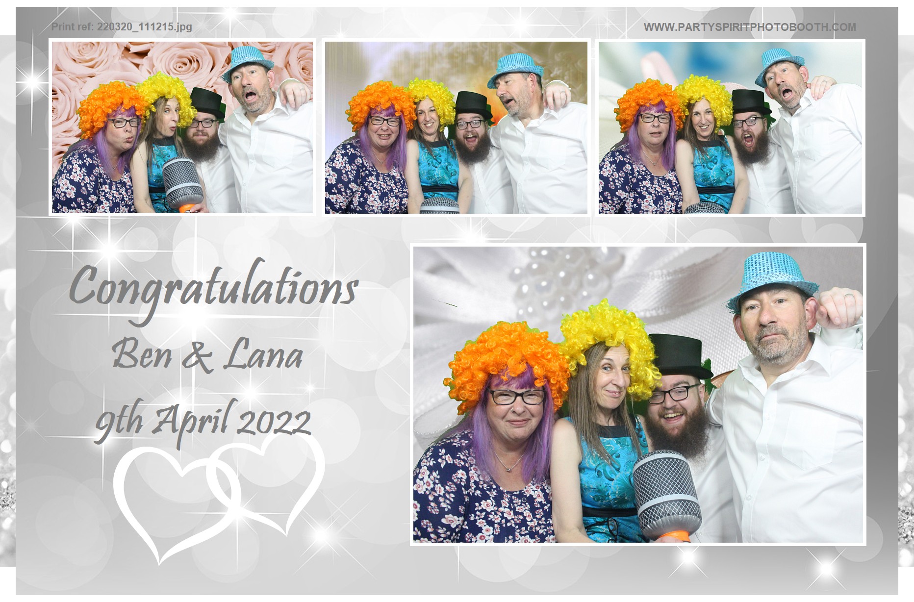 Ben and Lana Wedding | View more photos from the event at gallery.partyspiritphotobooth.com/u/PartySpiritPhotoBooth/Ben-and-Lana-Wedding