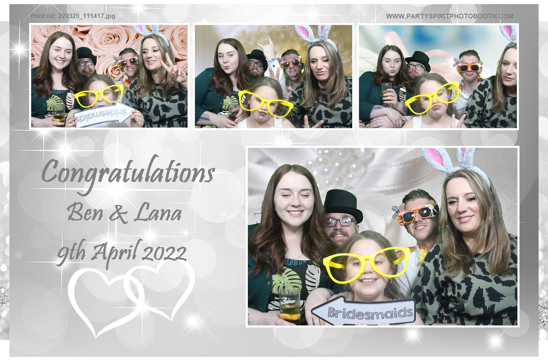Ben and Lana Wedding | View more photos from the event at gallery.partyspiritphotobooth.com/u/PartySpiritPhotoBooth/Ben-and-Lana-Wedding