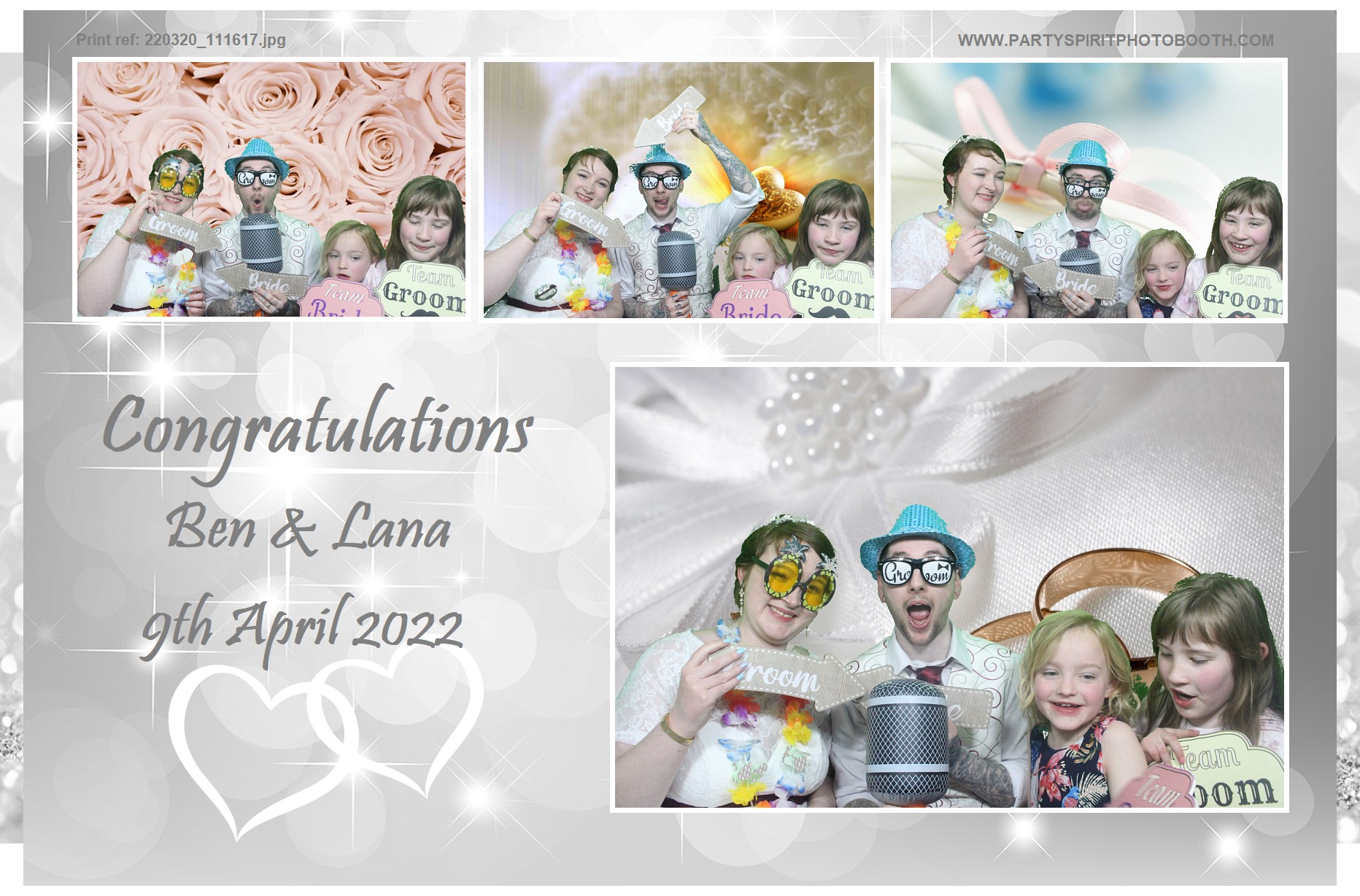 Ben and Lana Wedding | View more photos from the event at gallery.partyspiritphotobooth.com/u/PartySpiritPhotoBooth/Ben-and-Lana-Wedding