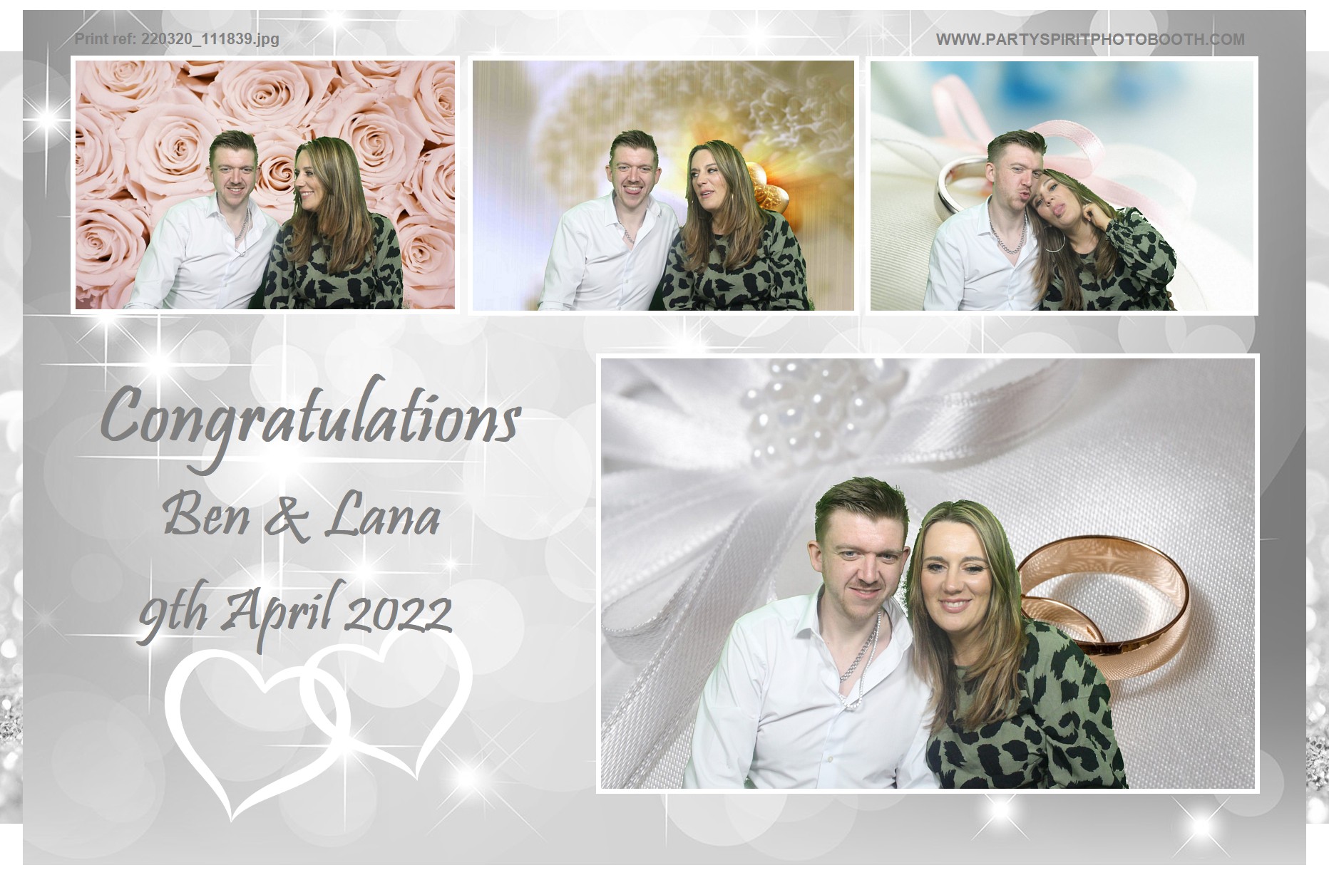 Ben and Lana Wedding | View more photos from the event at gallery.partyspiritphotobooth.com/u/PartySpiritPhotoBooth/Ben-and-Lana-Wedding