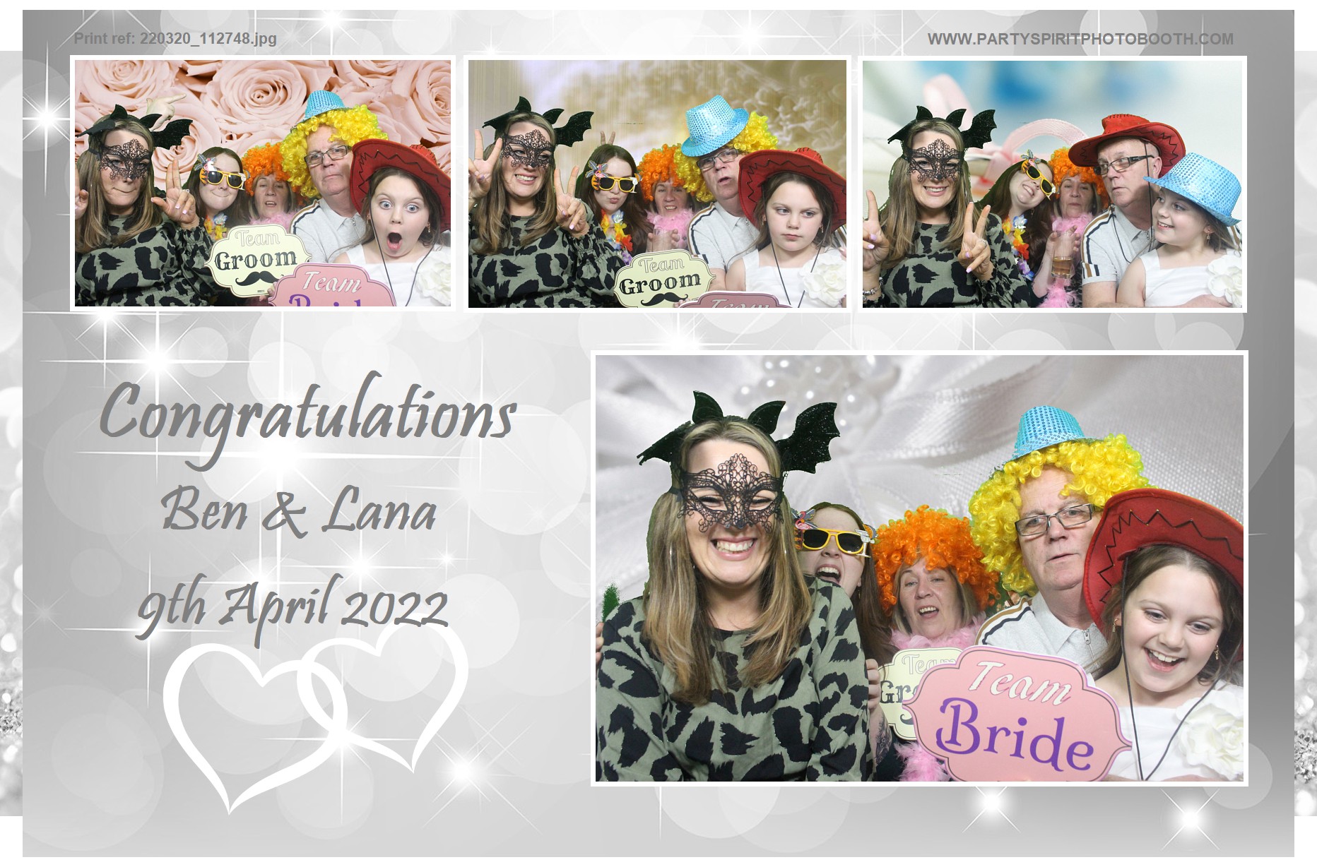 Ben and Lana Wedding | View more photos from the event at gallery.partyspiritphotobooth.com/u/PartySpiritPhotoBooth/Ben-and-Lana-Wedding