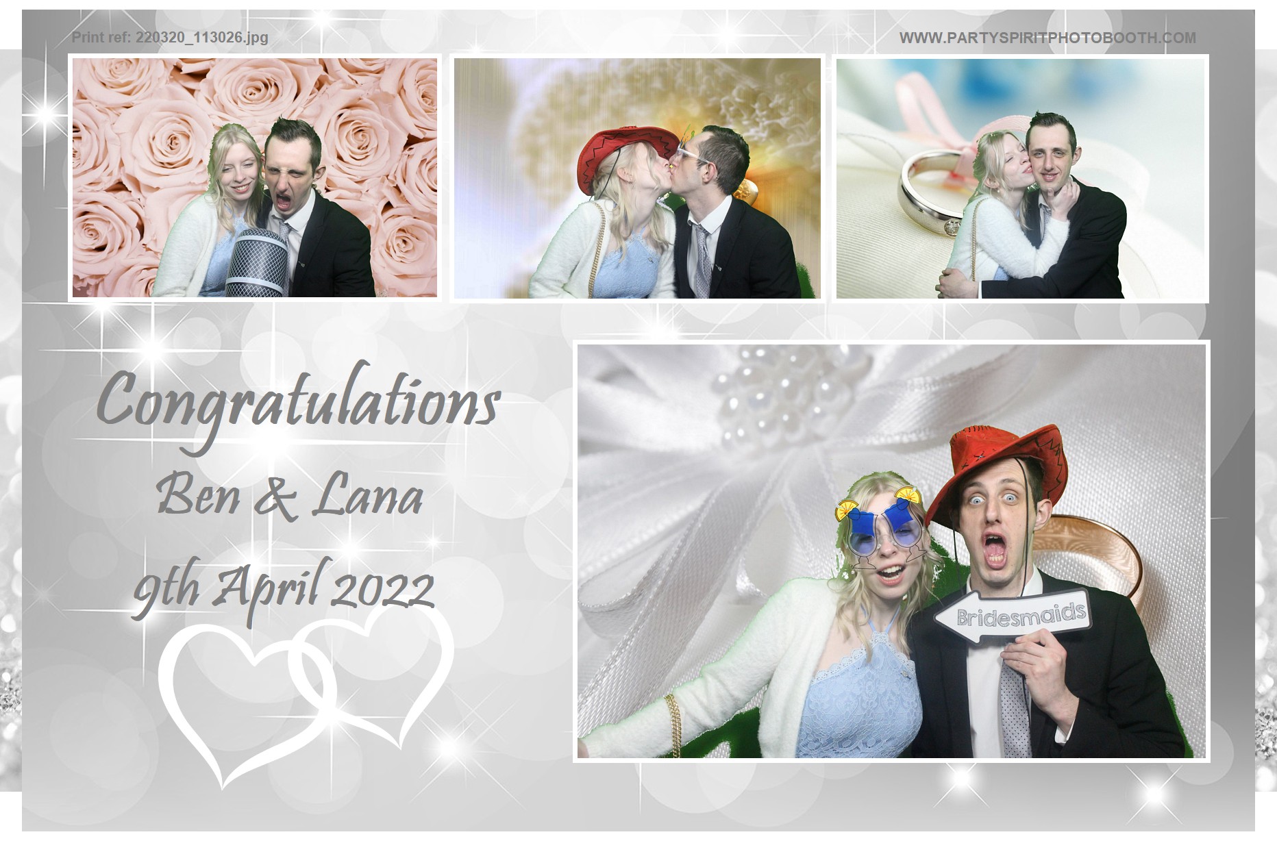 Ben and Lana Wedding | View more photos from the event at gallery.partyspiritphotobooth.com/u/PartySpiritPhotoBooth/Ben-and-Lana-Wedding