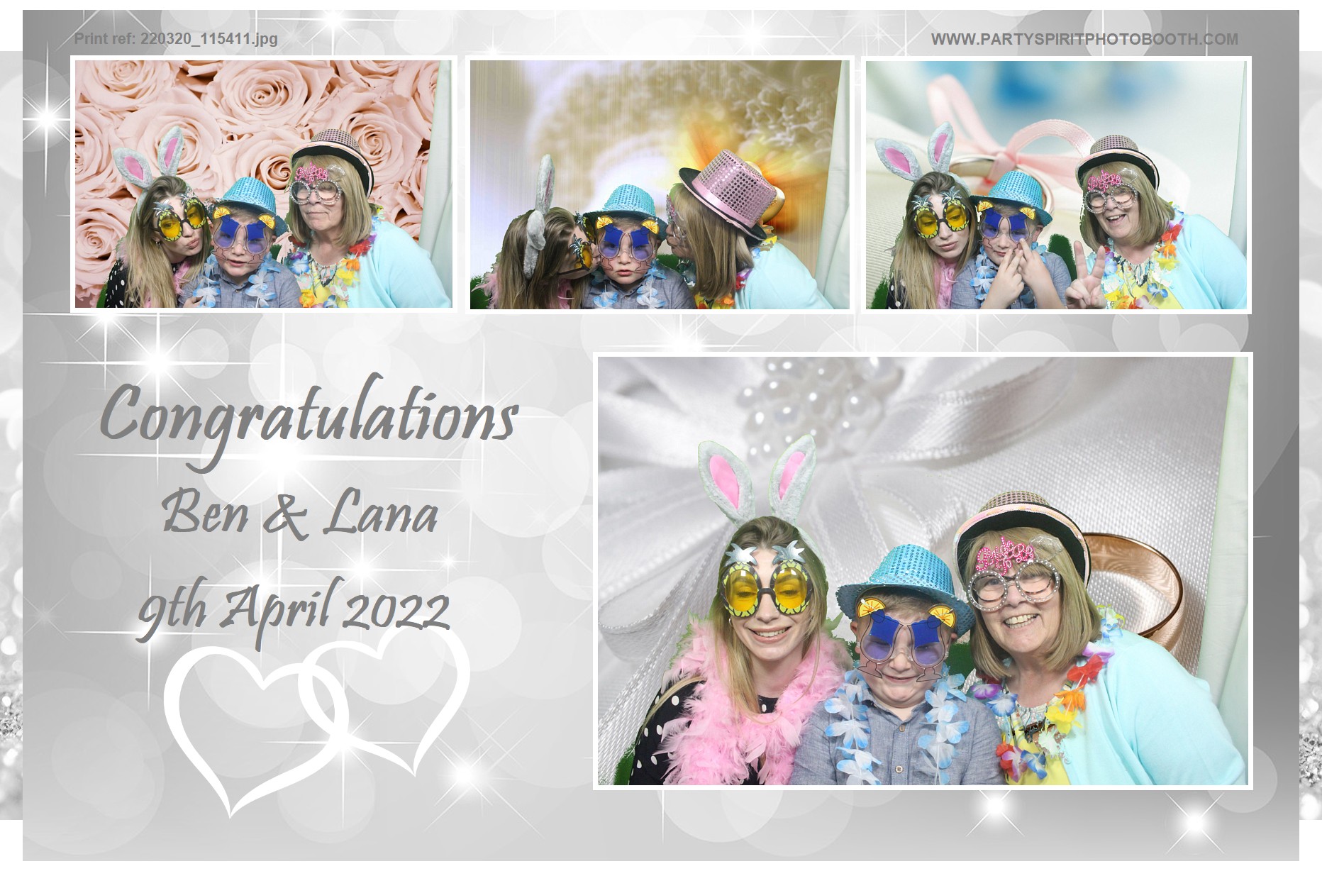 Ben and Lana Wedding | View more photos from the event at gallery.partyspiritphotobooth.com/u/PartySpiritPhotoBooth/Ben-and-Lana-Wedding