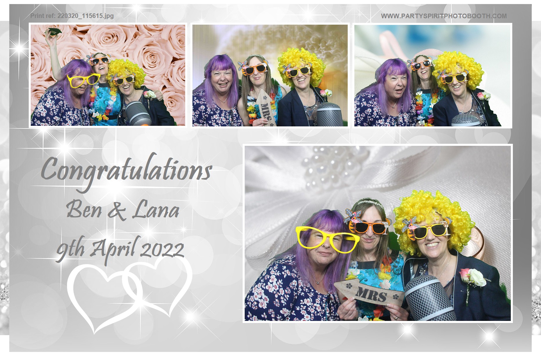 Ben and Lana Wedding | View more photos from the event at gallery.partyspiritphotobooth.com/u/PartySpiritPhotoBooth/Ben-and-Lana-Wedding
