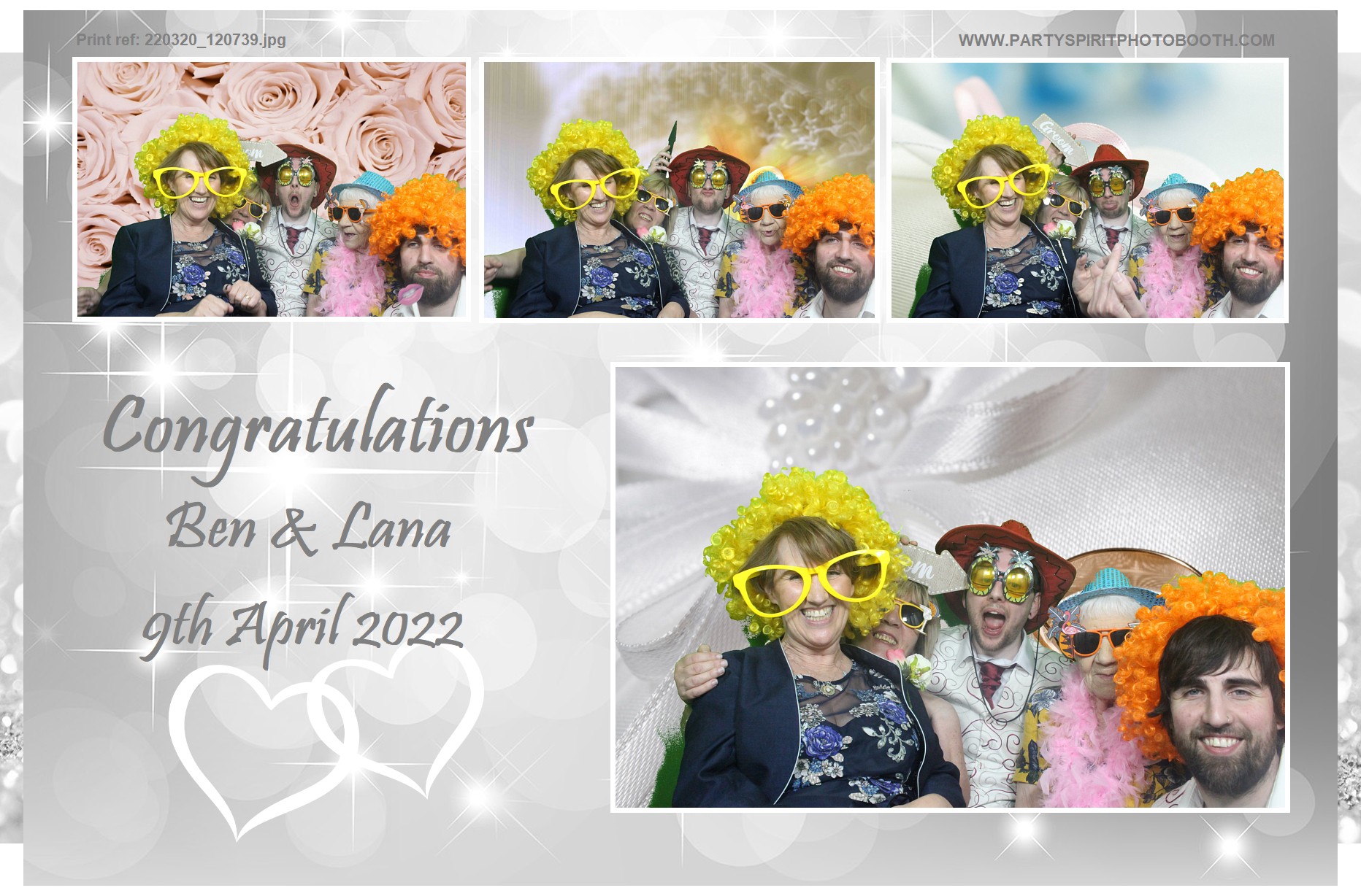 Ben and Lana Wedding | View more photos from the event at gallery.partyspiritphotobooth.com/u/PartySpiritPhotoBooth/Ben-and-Lana-Wedding