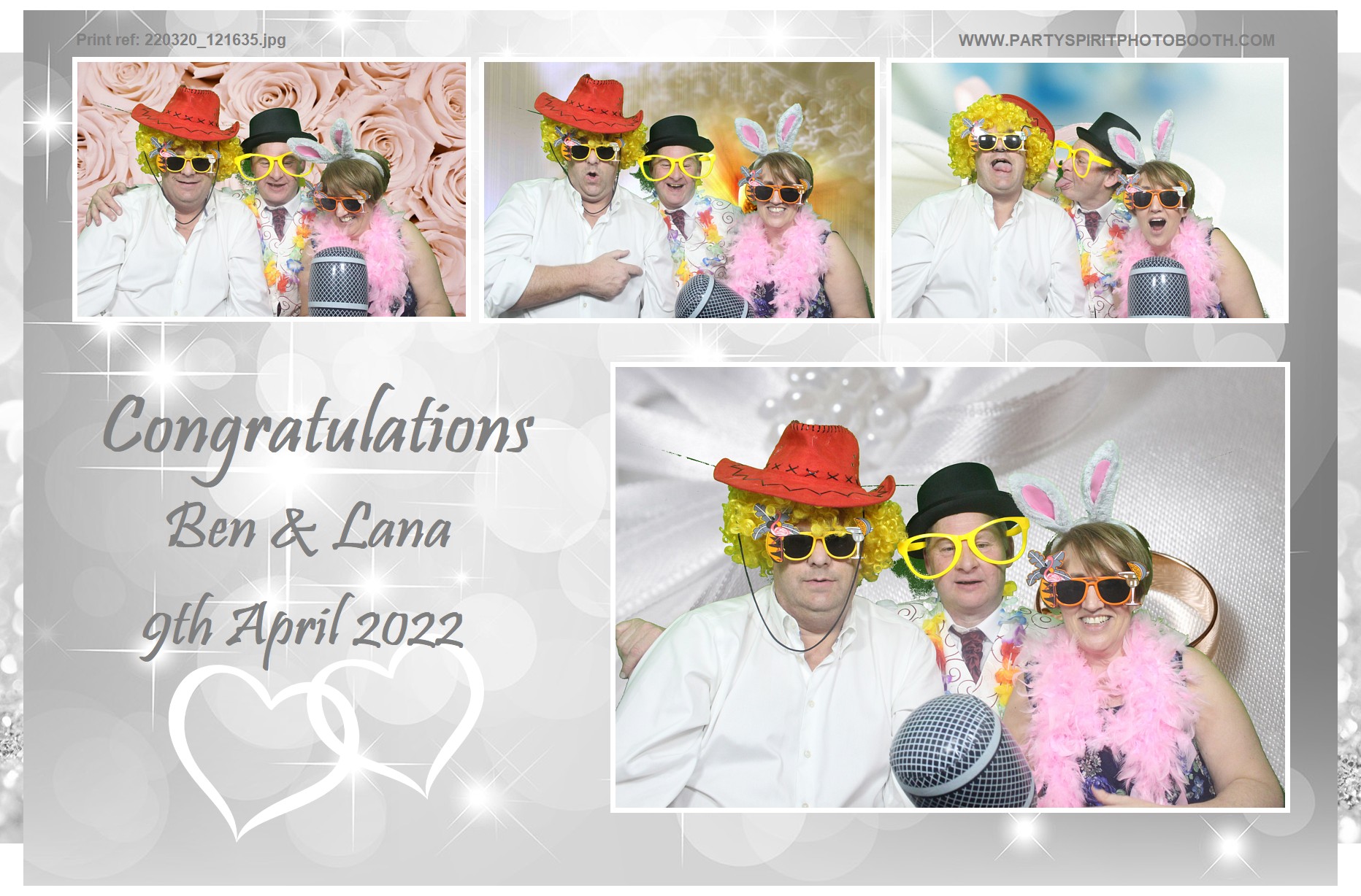 Ben and Lana Wedding | View more photos from the event at gallery.partyspiritphotobooth.com/u/PartySpiritPhotoBooth/Ben-and-Lana-Wedding