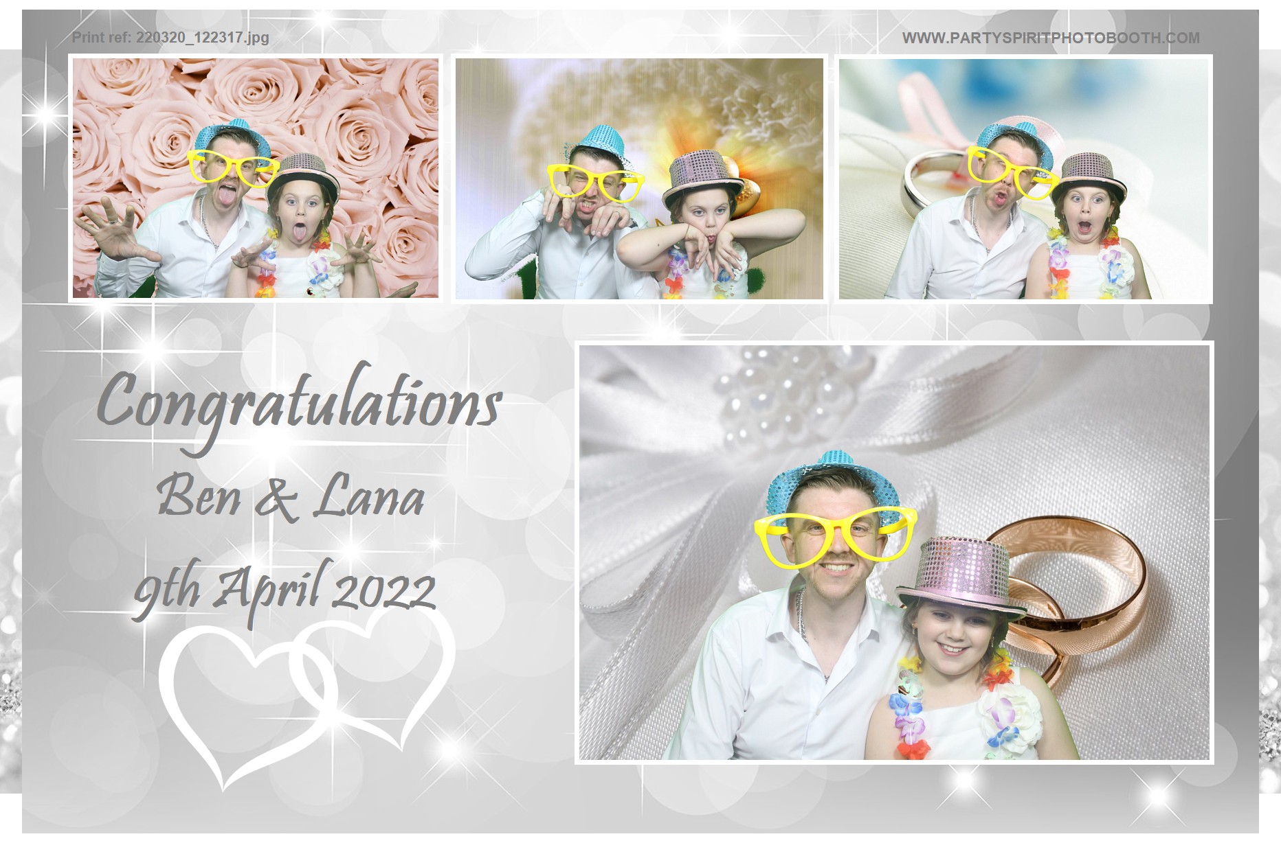Ben and Lana Wedding | View more photos from the event at gallery.partyspiritphotobooth.com/u/PartySpiritPhotoBooth/Ben-and-Lana-Wedding