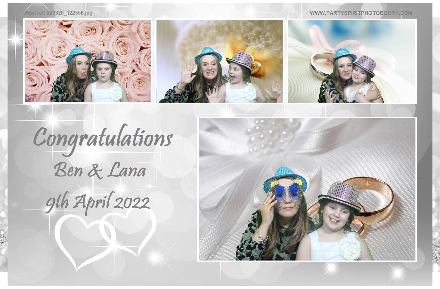 Ben and Lana Wedding | View more photos from the event at gallery.partyspiritphotobooth.com/u/PartySpiritPhotoBooth/Ben-and-Lana-Wedding