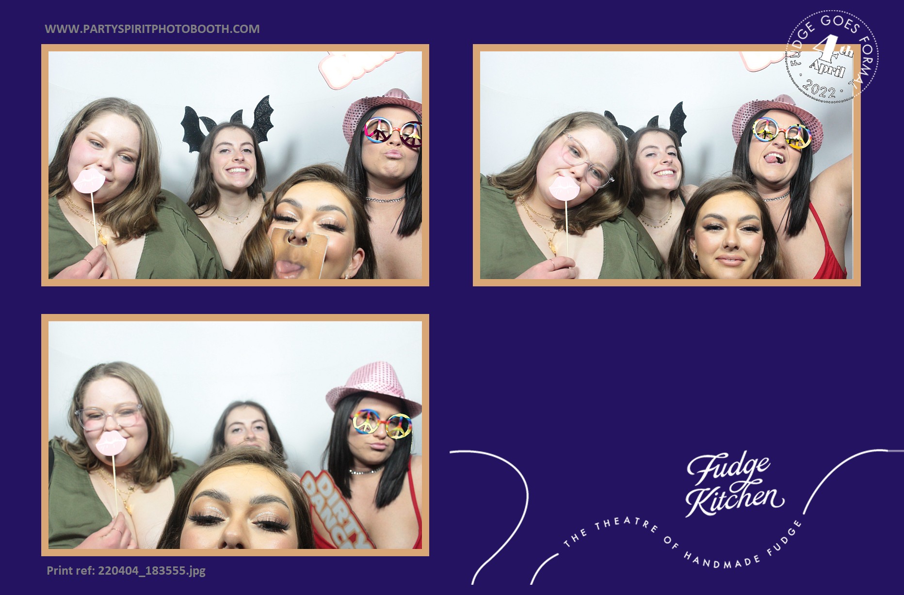 Fudge Kitchen | View more photos from the event at gallery.partyspiritphotobooth.com/u/PartySpiritPhotoBooth/Fudge-Kitchen