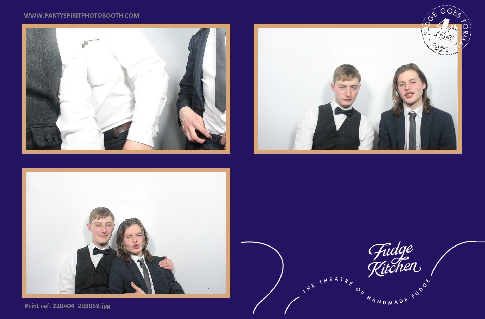 Fudge Kitchen | View more photos from the event at gallery.partyspiritphotobooth.com/u/PartySpiritPhotoBooth/Fudge-Kitchen