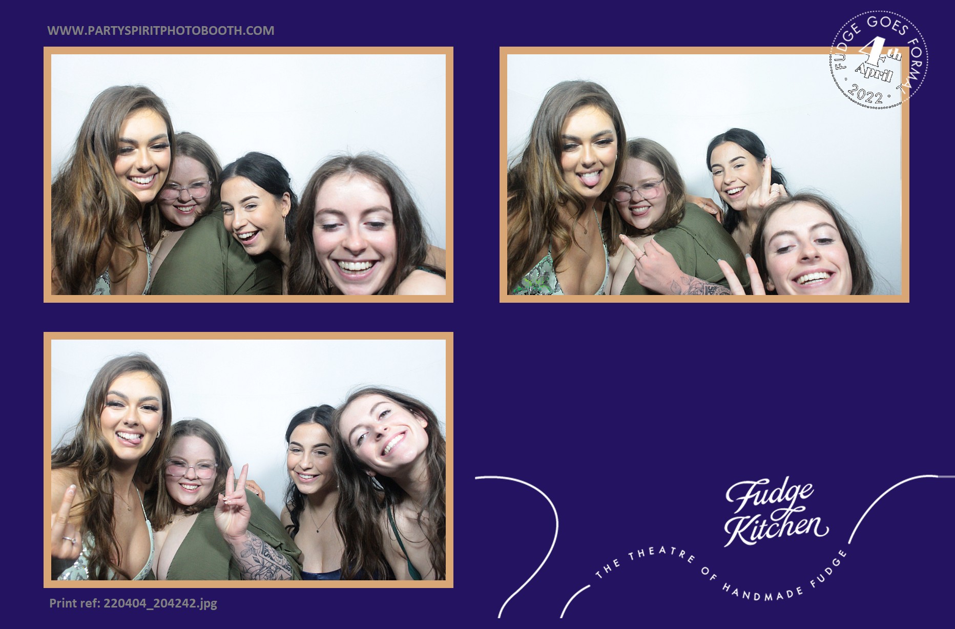 Fudge Kitchen | View more photos from the event at gallery.partyspiritphotobooth.com/u/PartySpiritPhotoBooth/Fudge-Kitchen