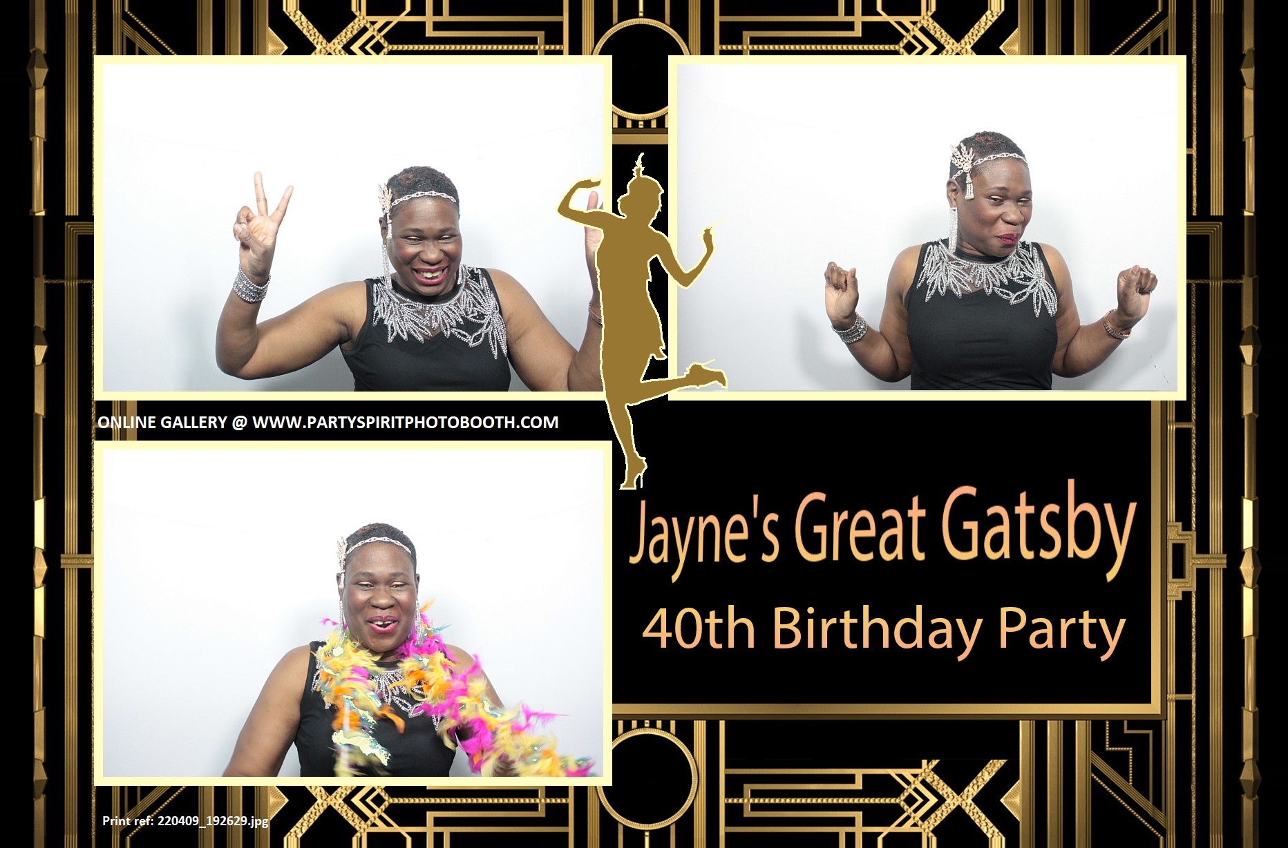 Great Gatsby Party | View more photos from the event at gallery.partyspiritphotobooth.com/u/PartySpiritPhotoBooth/Great-Gatsby-Party