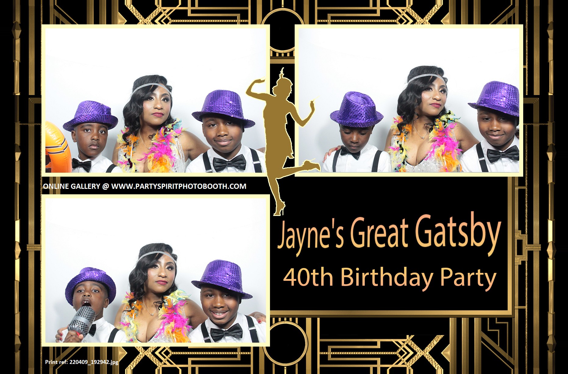 Great Gatsby Party | View more photos from the event at gallery.partyspiritphotobooth.com/u/PartySpiritPhotoBooth/Great-Gatsby-Party