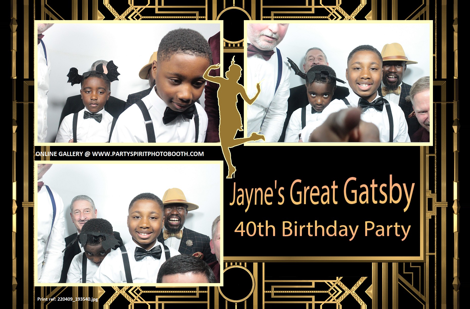 Great Gatsby Party | View more photos from the event at gallery.partyspiritphotobooth.com/u/PartySpiritPhotoBooth/Great-Gatsby-Party