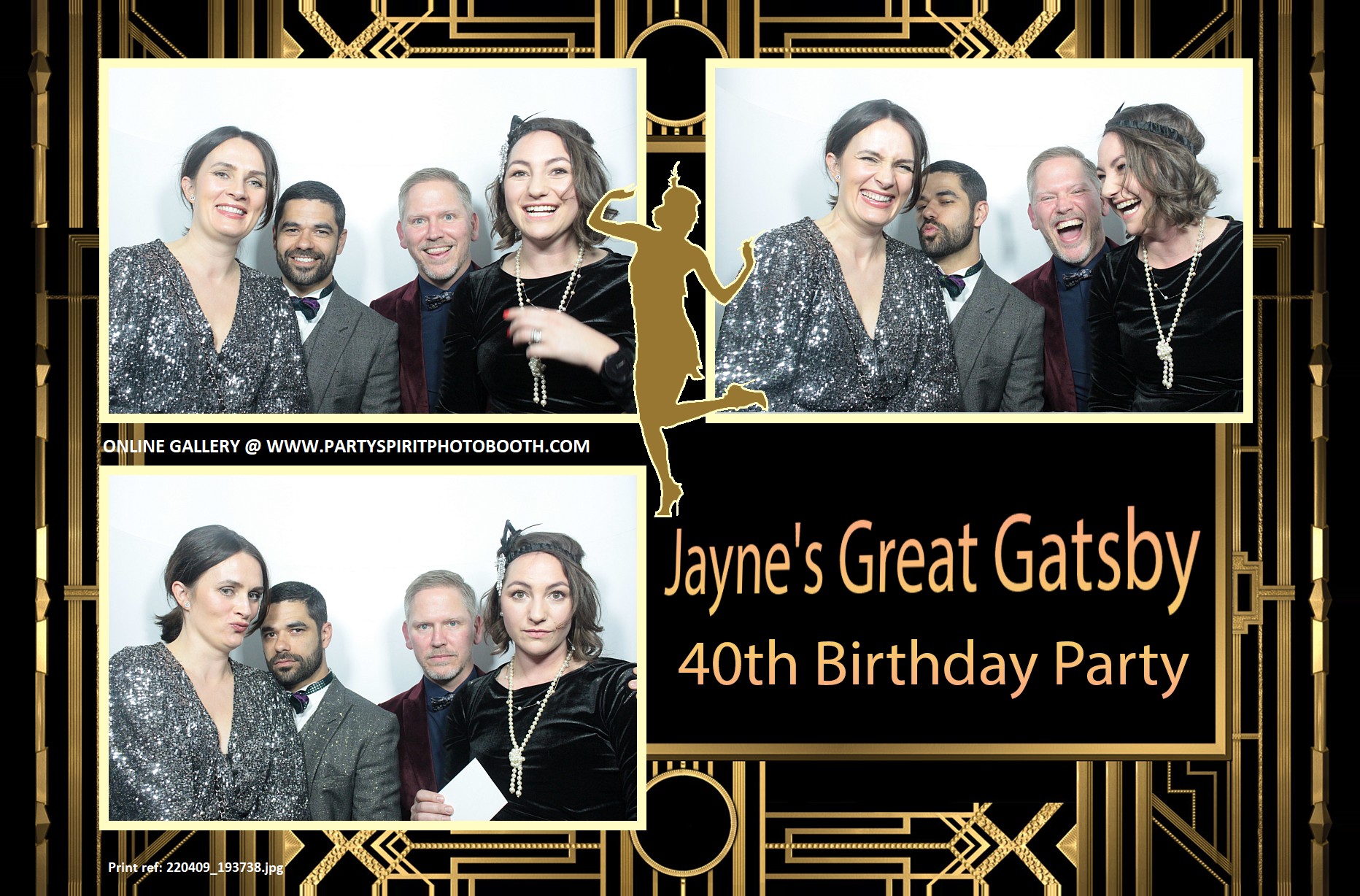Great Gatsby Party | View more photos from the event at gallery.partyspiritphotobooth.com/u/PartySpiritPhotoBooth/Great-Gatsby-Party
