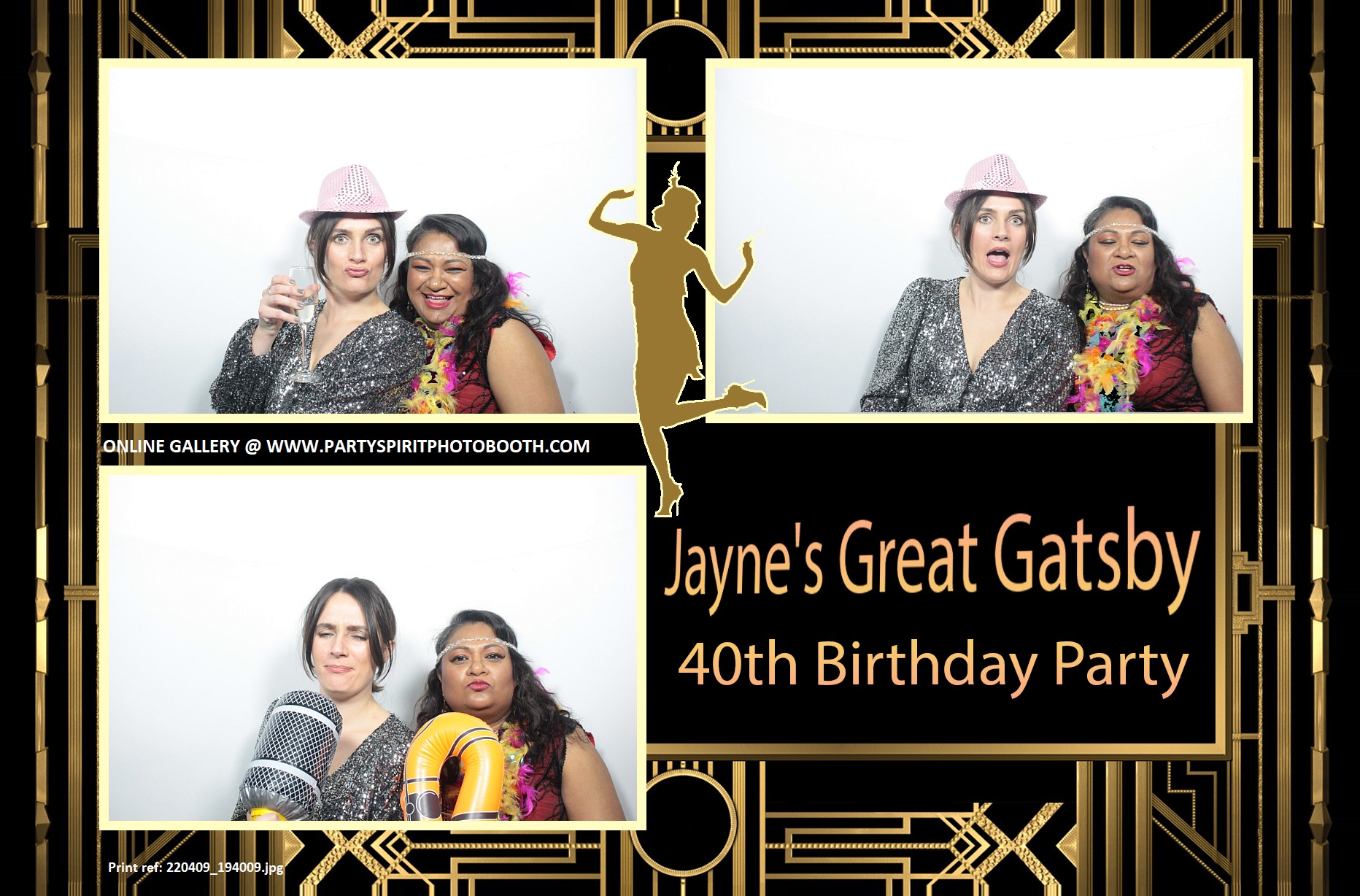 Great Gatsby Party | View more photos from the event at gallery.partyspiritphotobooth.com/u/PartySpiritPhotoBooth/Great-Gatsby-Party