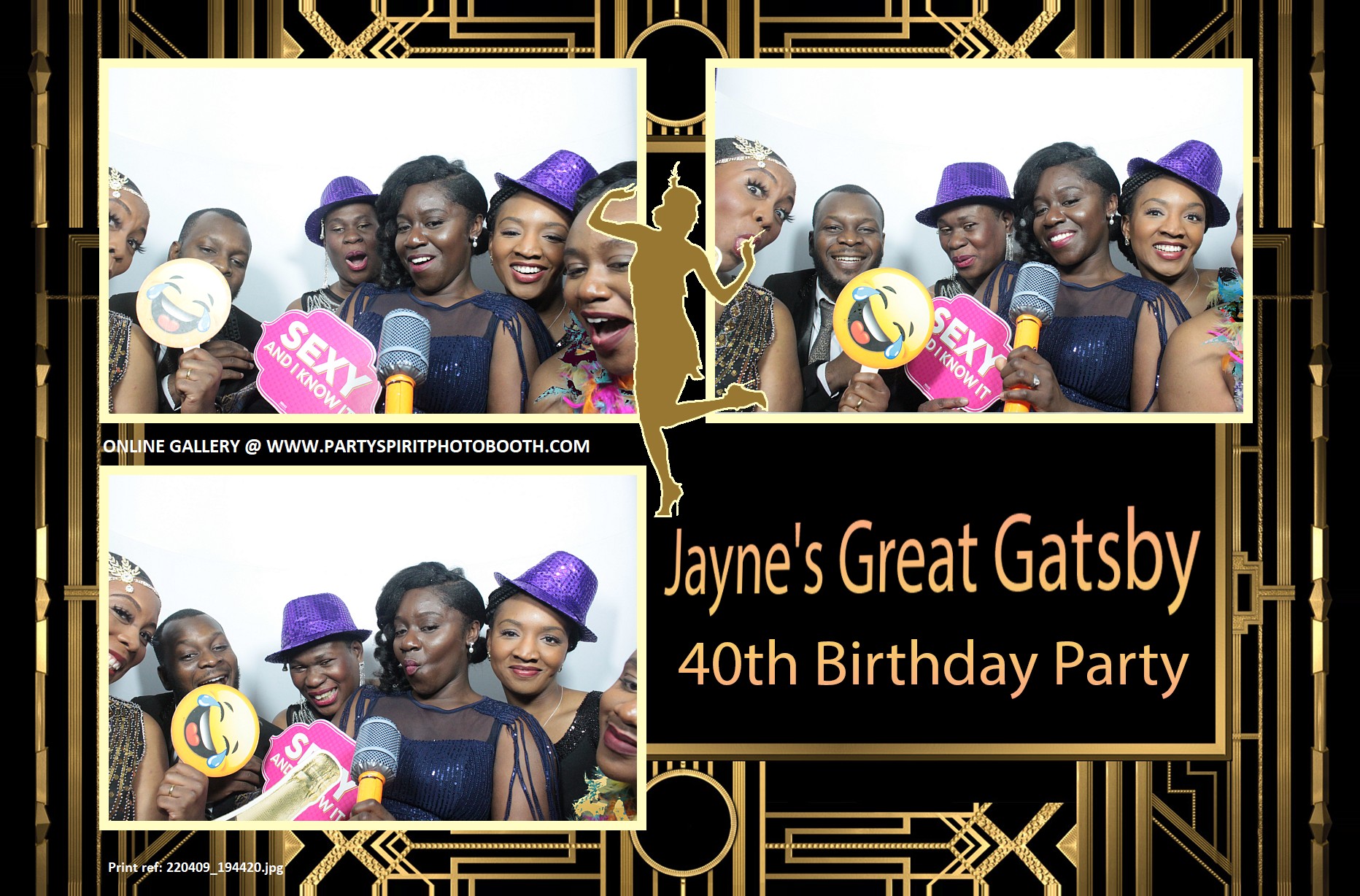 Great Gatsby Party | View more photos from the event at gallery.partyspiritphotobooth.com/u/PartySpiritPhotoBooth/Great-Gatsby-Party