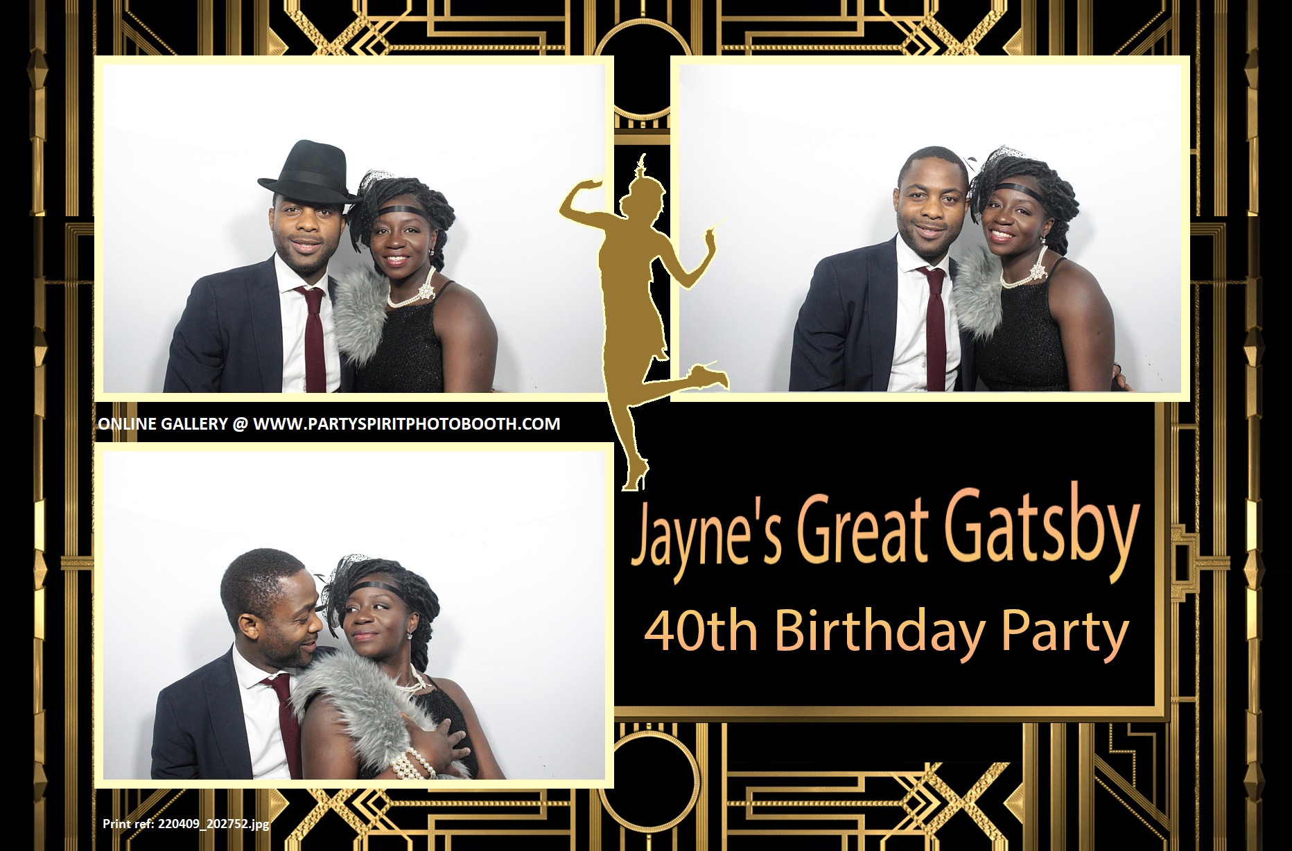 Great Gatsby Party | View more photos from the event at gallery.partyspiritphotobooth.com/u/PartySpiritPhotoBooth/Great-Gatsby-Party