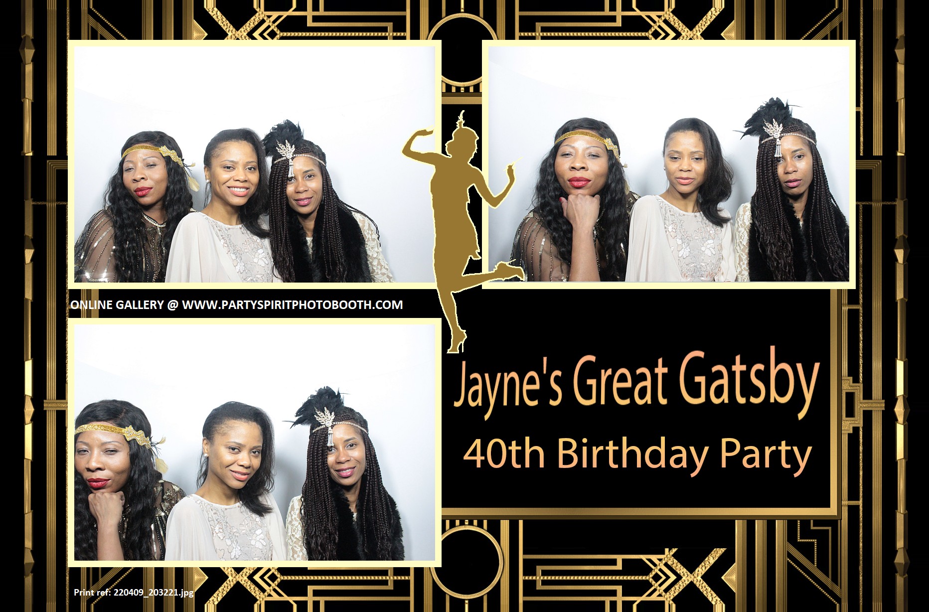 Great Gatsby Party | View more photos from the event at gallery.partyspiritphotobooth.com/u/PartySpiritPhotoBooth/Great-Gatsby-Party