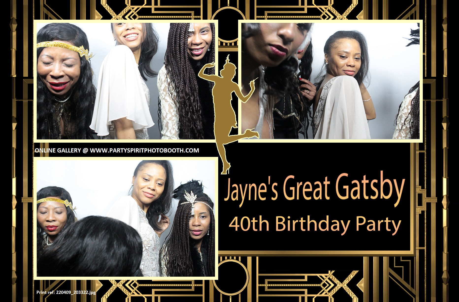 Great Gatsby Party | View more photos from the event at gallery.partyspiritphotobooth.com/u/PartySpiritPhotoBooth/Great-Gatsby-Party
