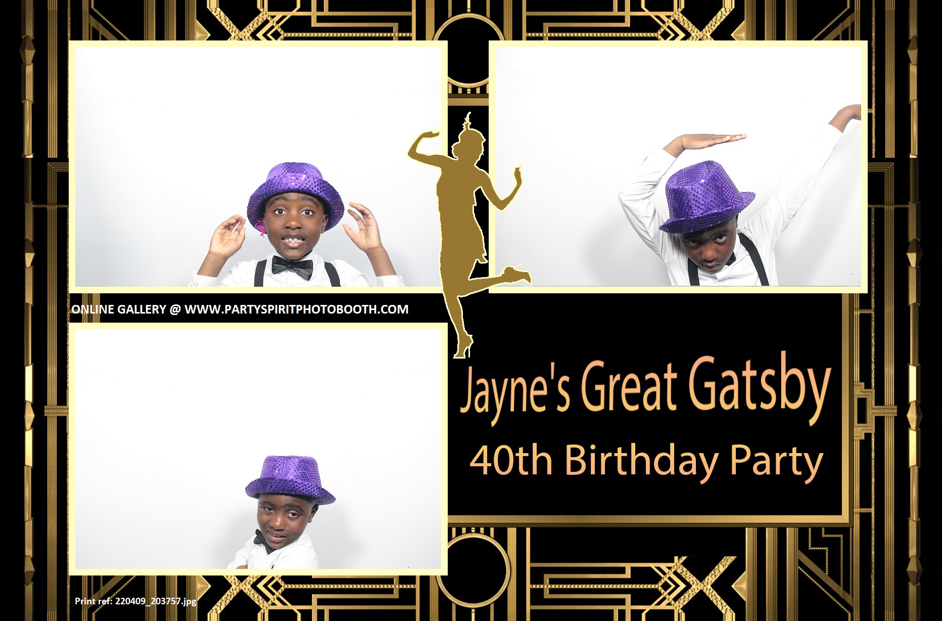 Great Gatsby Party | View more photos from the event at gallery.partyspiritphotobooth.com/u/PartySpiritPhotoBooth/Great-Gatsby-Party