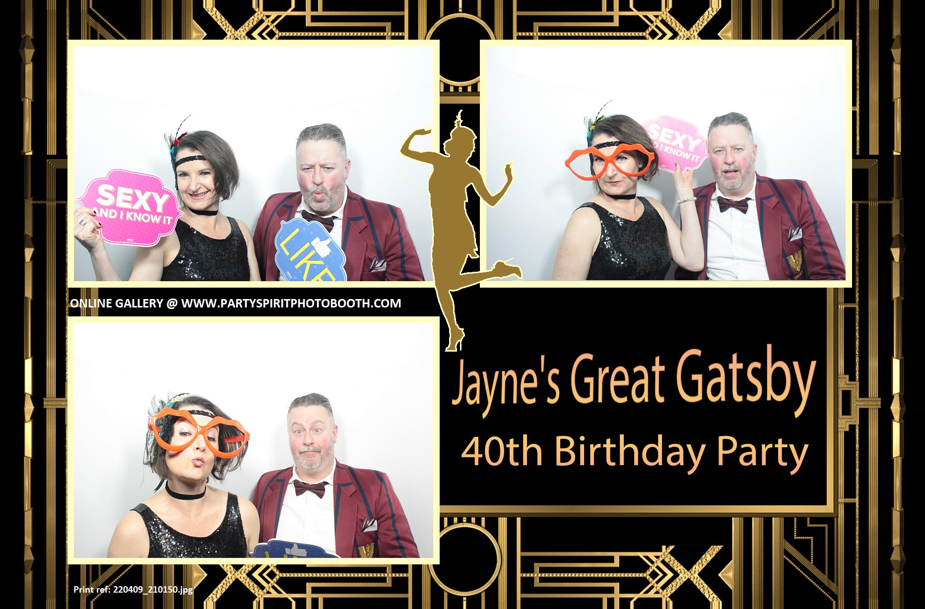 Great Gatsby Party | View more photos from the event at gallery.partyspiritphotobooth.com/u/PartySpiritPhotoBooth/Great-Gatsby-Party