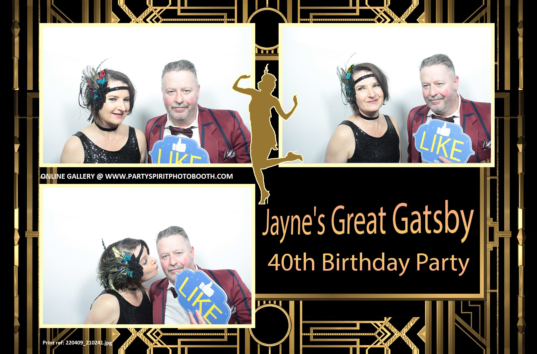 Great Gatsby Party | View more photos from the event at gallery.partyspiritphotobooth.com/u/PartySpiritPhotoBooth/Great-Gatsby-Party