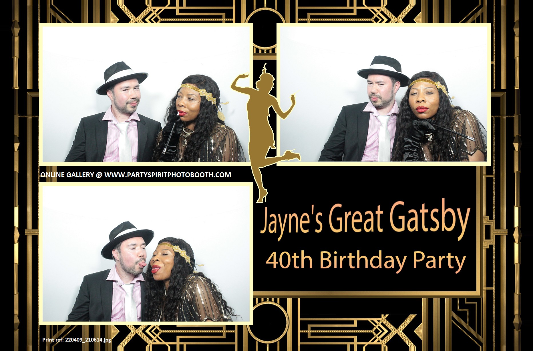 Great Gatsby Party | View more photos from the event at gallery.partyspiritphotobooth.com/u/PartySpiritPhotoBooth/Great-Gatsby-Party