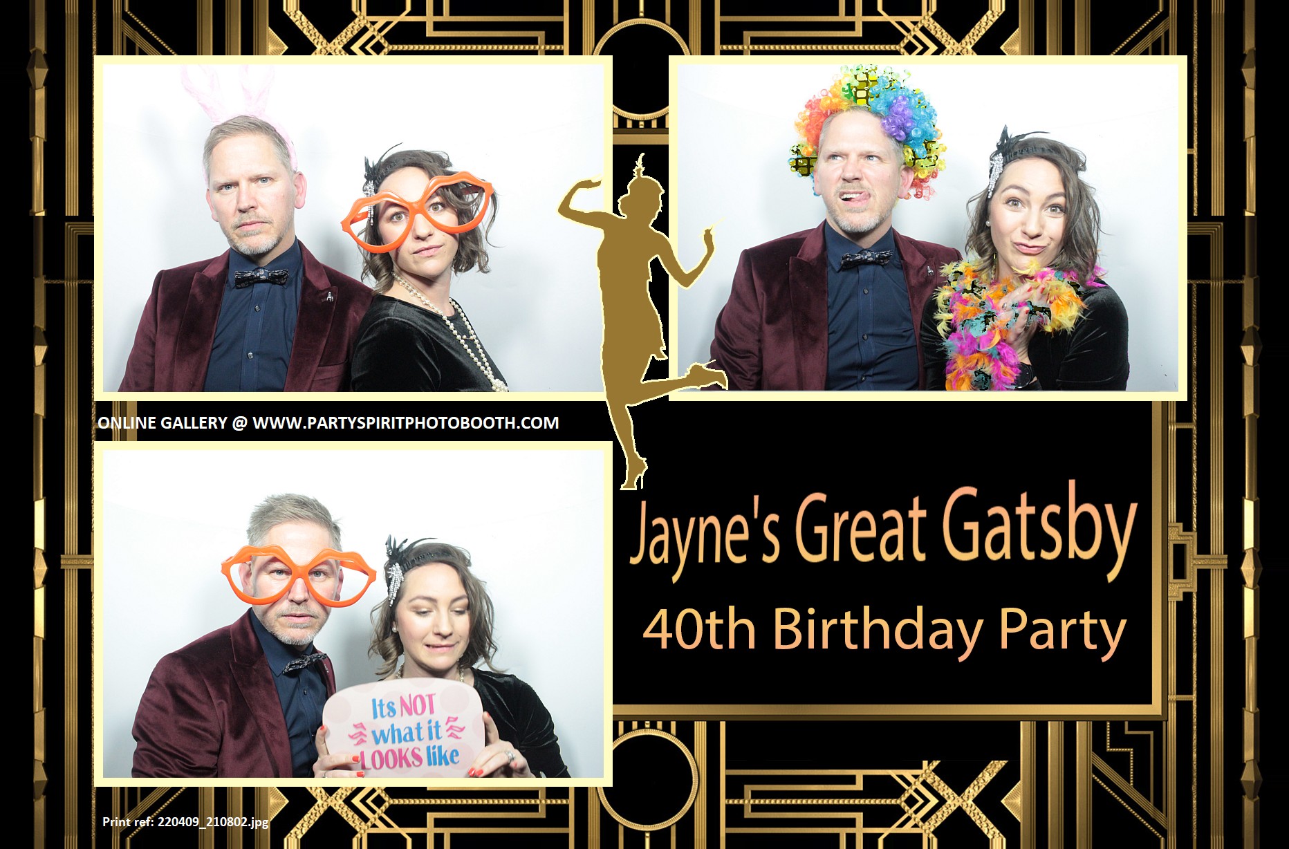 Great Gatsby Party | View more photos from the event at gallery.partyspiritphotobooth.com/u/PartySpiritPhotoBooth/Great-Gatsby-Party