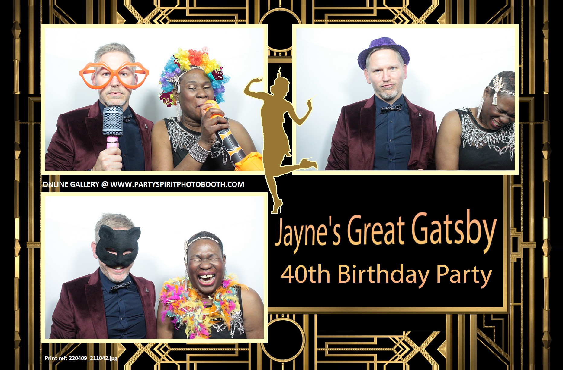 Great Gatsby Party | View more photos from the event at gallery.partyspiritphotobooth.com/u/PartySpiritPhotoBooth/Great-Gatsby-Party