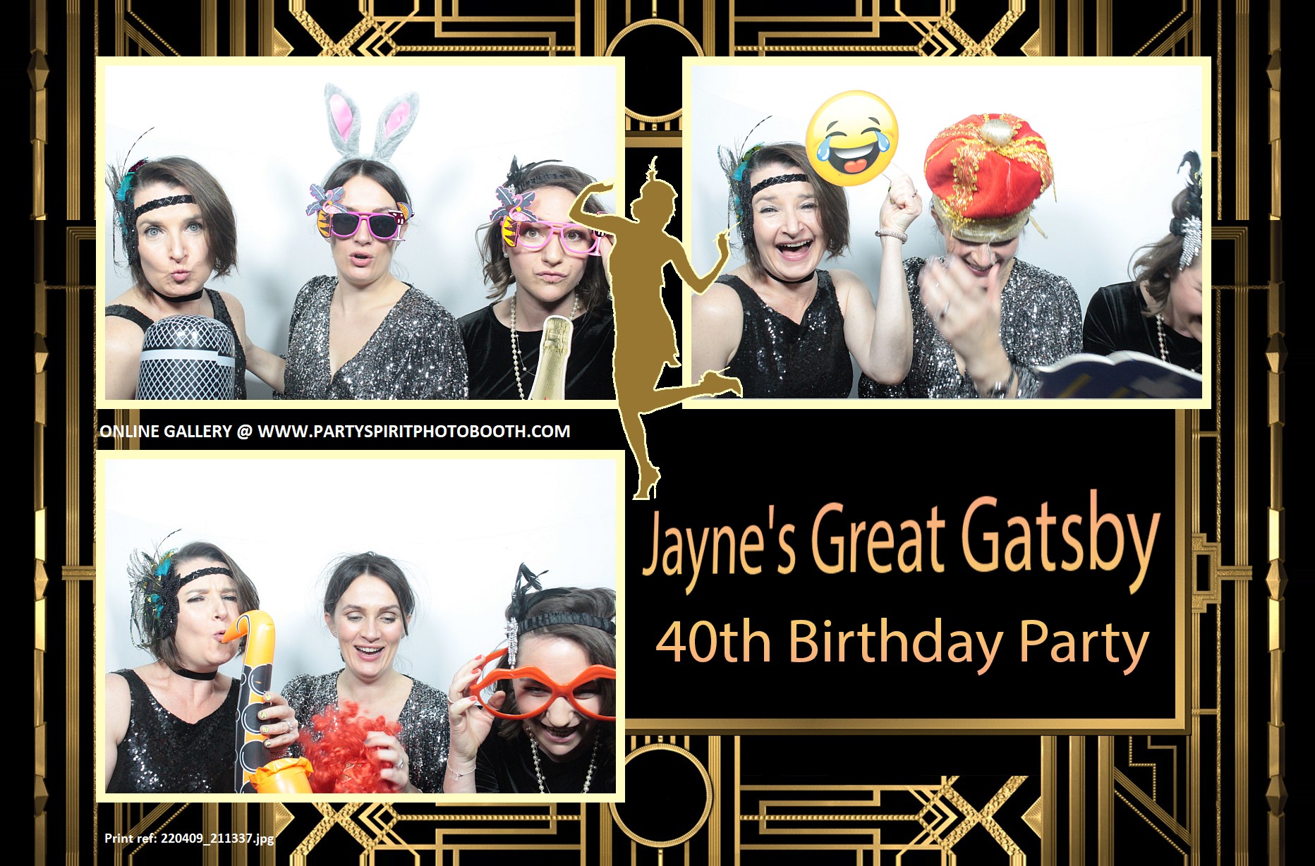 Great Gatsby Party | View more photos from the event at gallery.partyspiritphotobooth.com/u/PartySpiritPhotoBooth/Great-Gatsby-Party