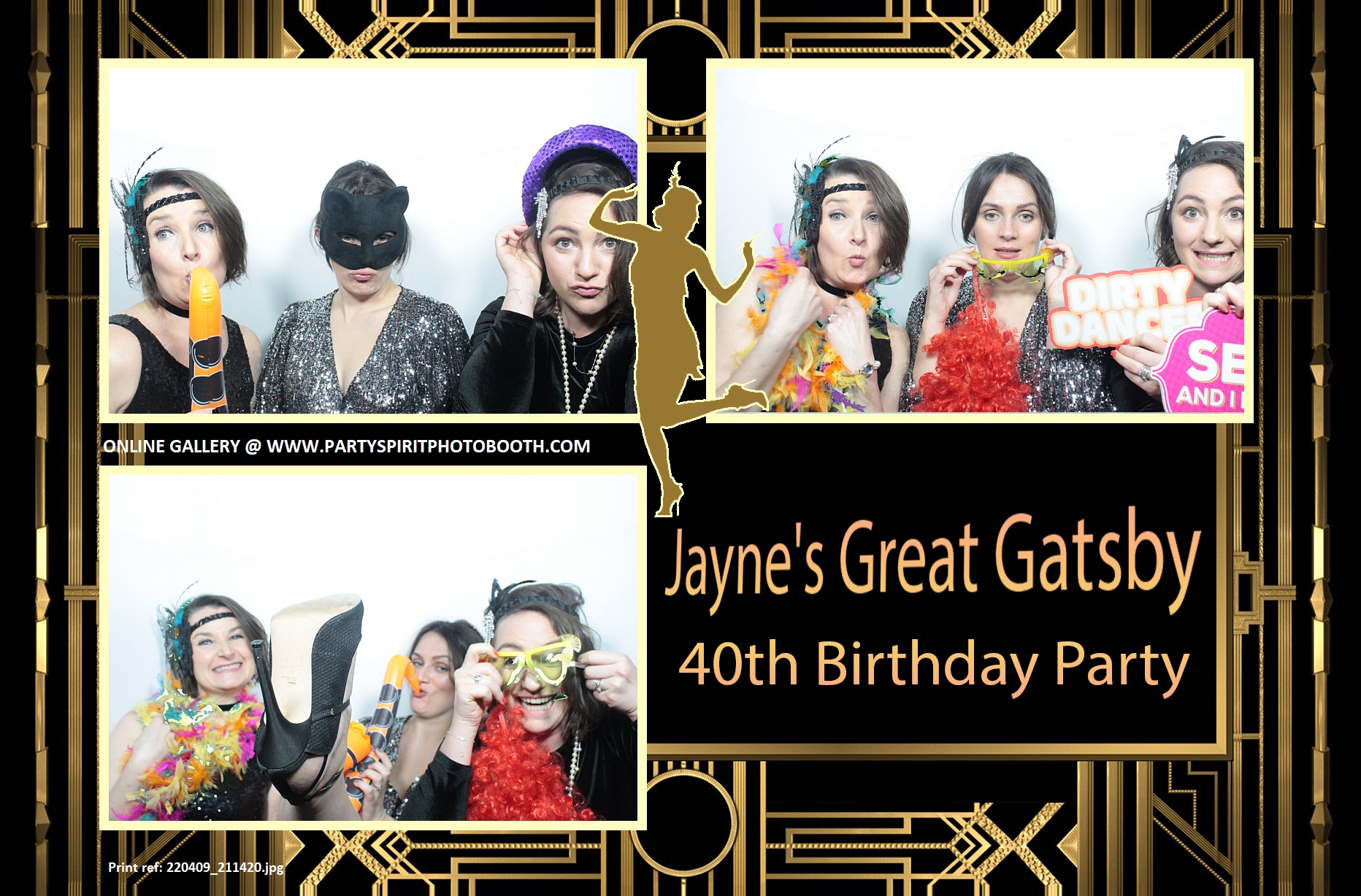 Great Gatsby Party | View more photos from the event at gallery.partyspiritphotobooth.com/u/PartySpiritPhotoBooth/Great-Gatsby-Party