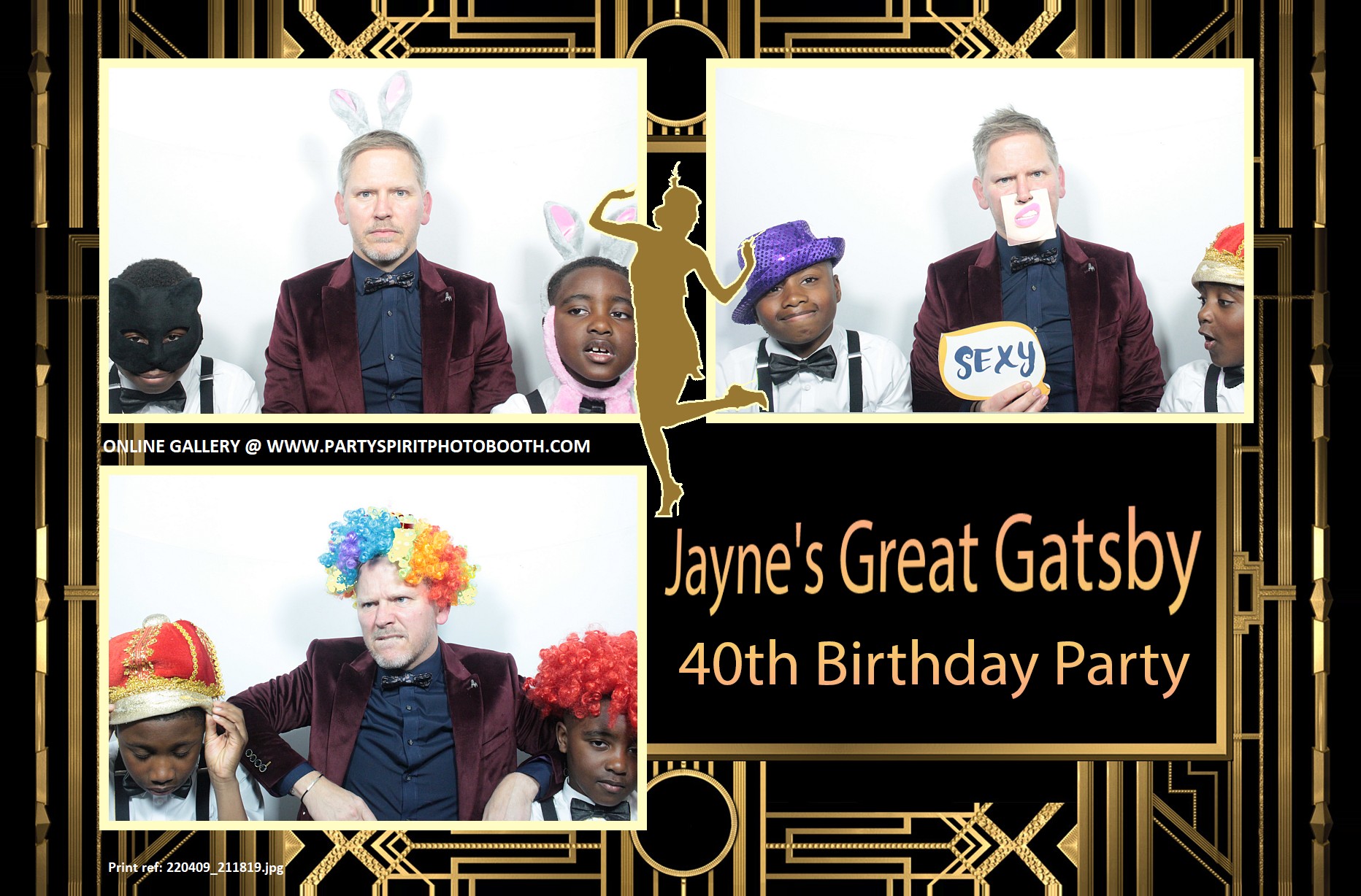 Great Gatsby Party | View more photos from the event at gallery.partyspiritphotobooth.com/u/PartySpiritPhotoBooth/Great-Gatsby-Party