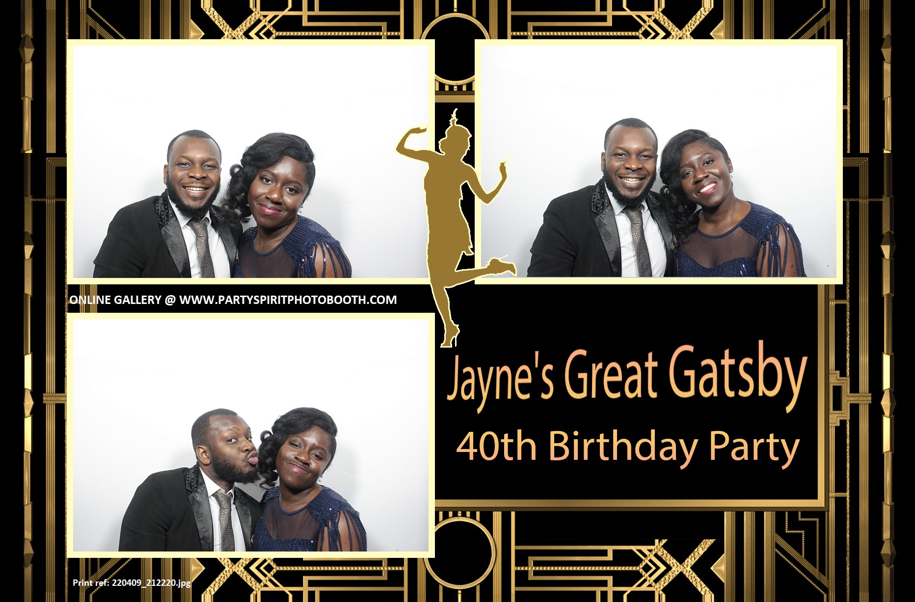 Great Gatsby Party | View more photos from the event at gallery.partyspiritphotobooth.com/u/PartySpiritPhotoBooth/Great-Gatsby-Party