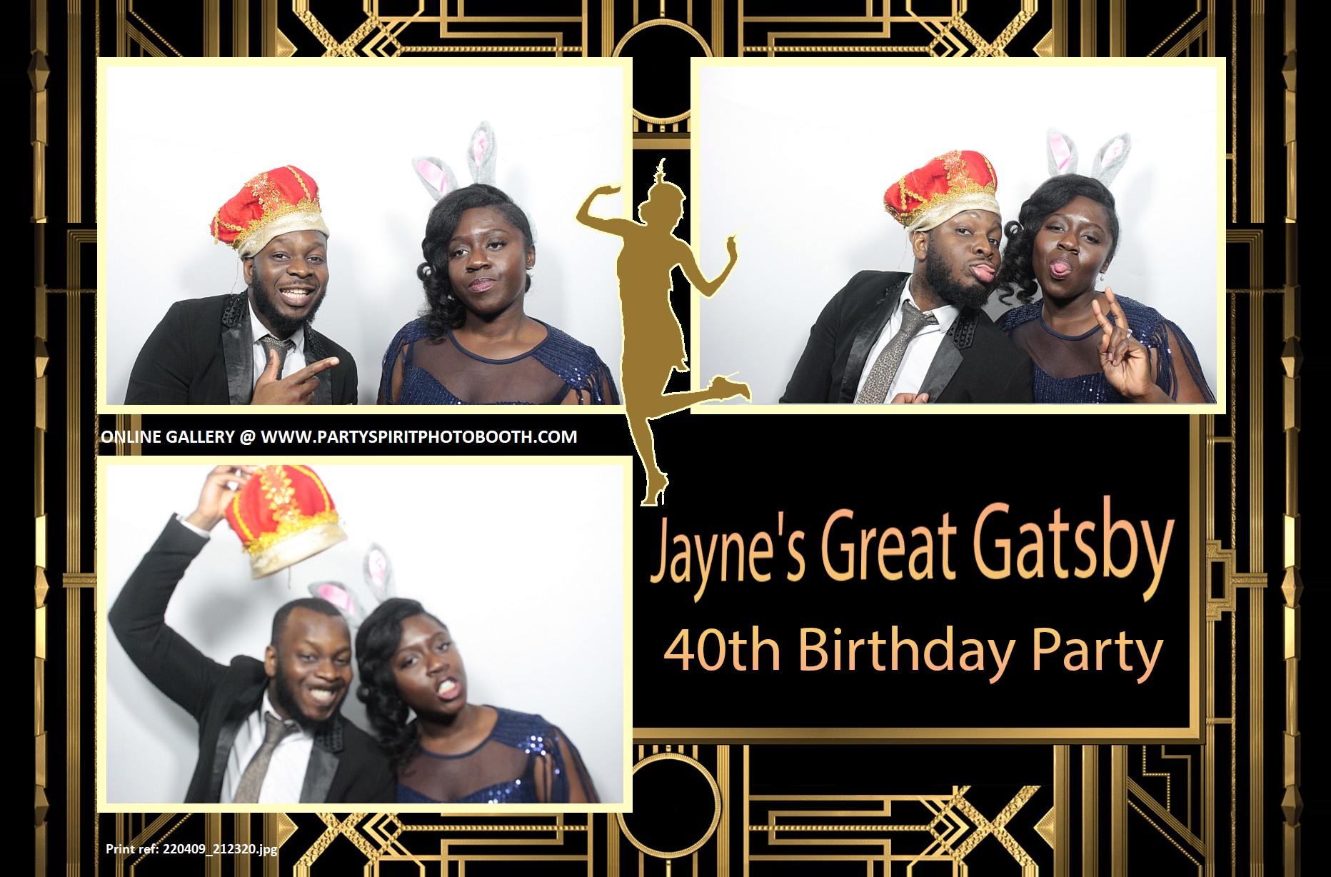 Great Gatsby Party | View more photos from the event at gallery.partyspiritphotobooth.com/u/PartySpiritPhotoBooth/Great-Gatsby-Party
