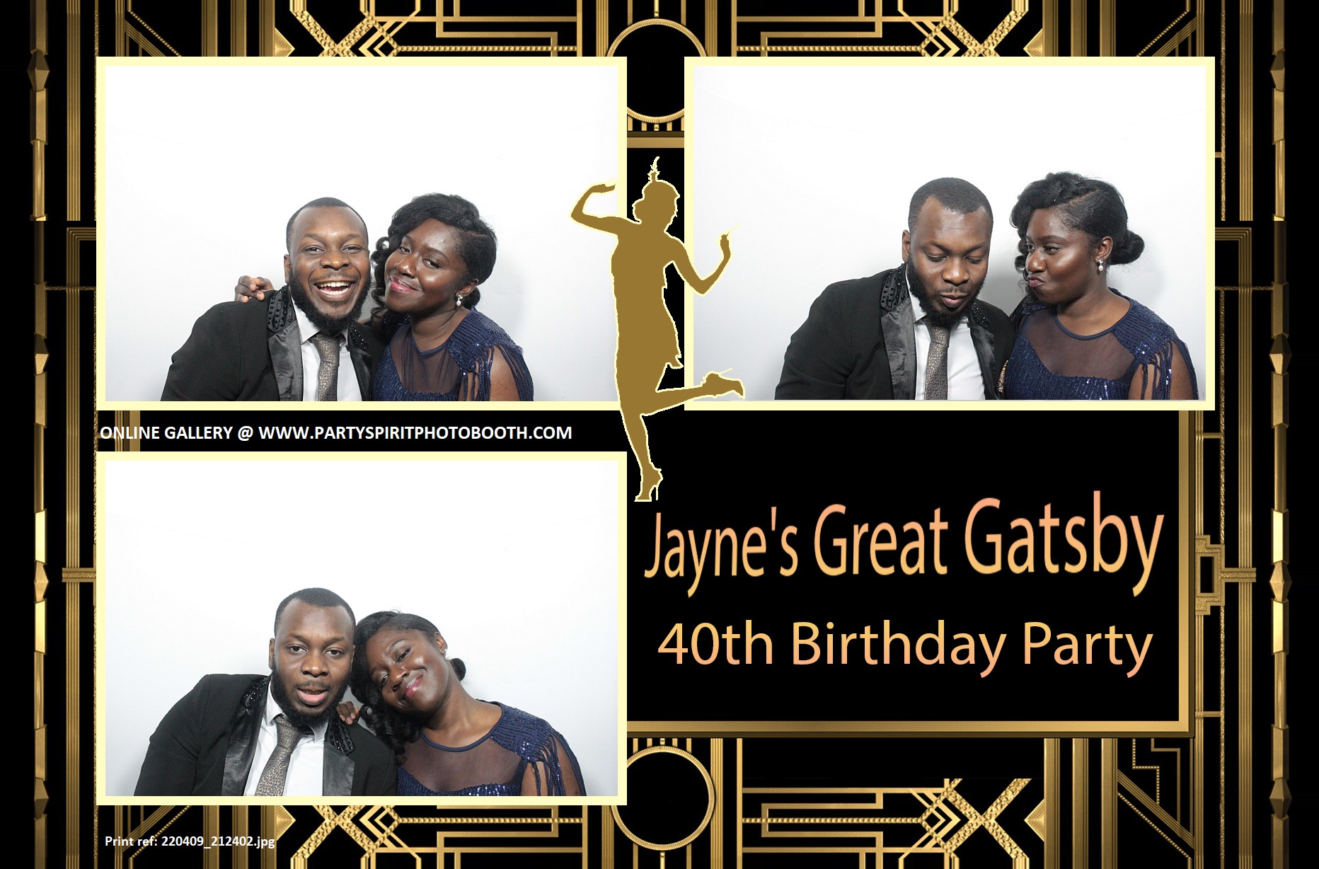 Great Gatsby Party | View more photos from the event at gallery.partyspiritphotobooth.com/u/PartySpiritPhotoBooth/Great-Gatsby-Party