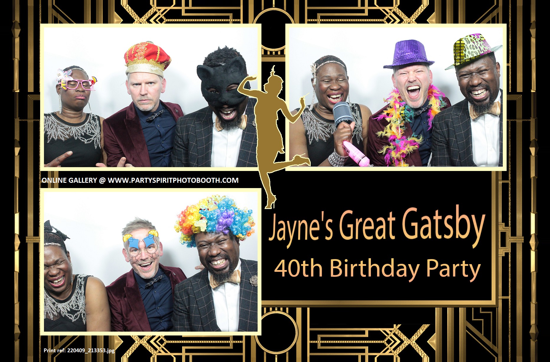 Great Gatsby Party | View more photos from the event at gallery.partyspiritphotobooth.com/u/PartySpiritPhotoBooth/Great-Gatsby-Party
