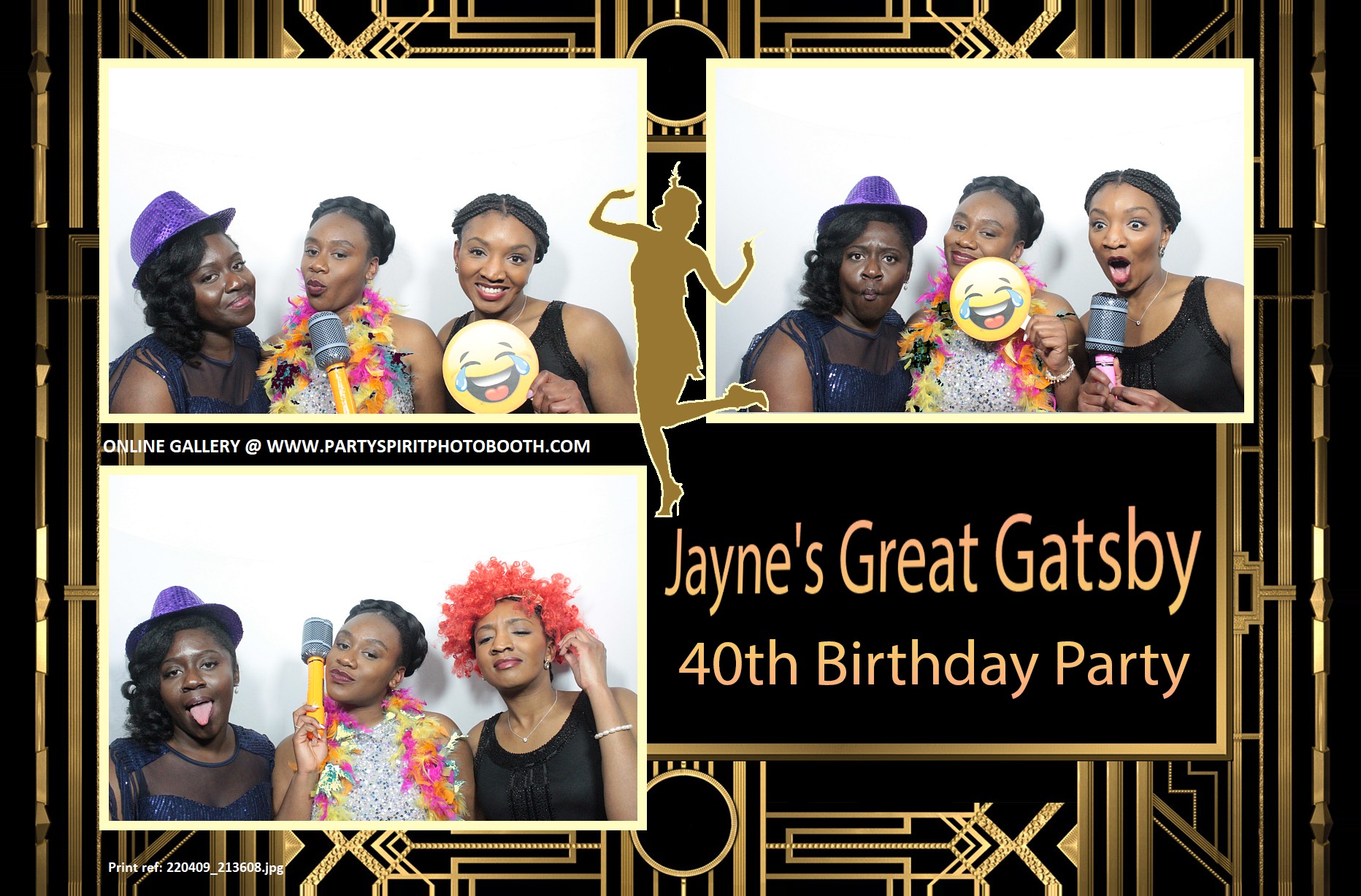 Great Gatsby Party | View more photos from the event at gallery.partyspiritphotobooth.com/u/PartySpiritPhotoBooth/Great-Gatsby-Party