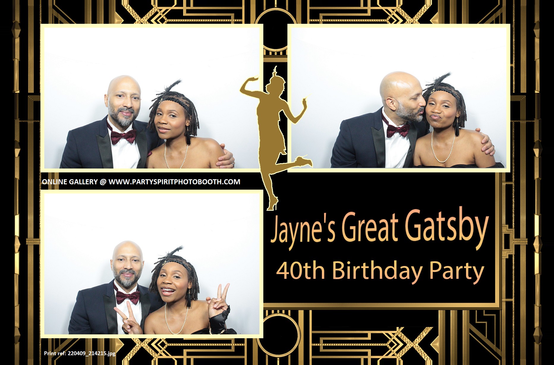Great Gatsby Party | View more photos from the event at gallery.partyspiritphotobooth.com/u/PartySpiritPhotoBooth/Great-Gatsby-Party
