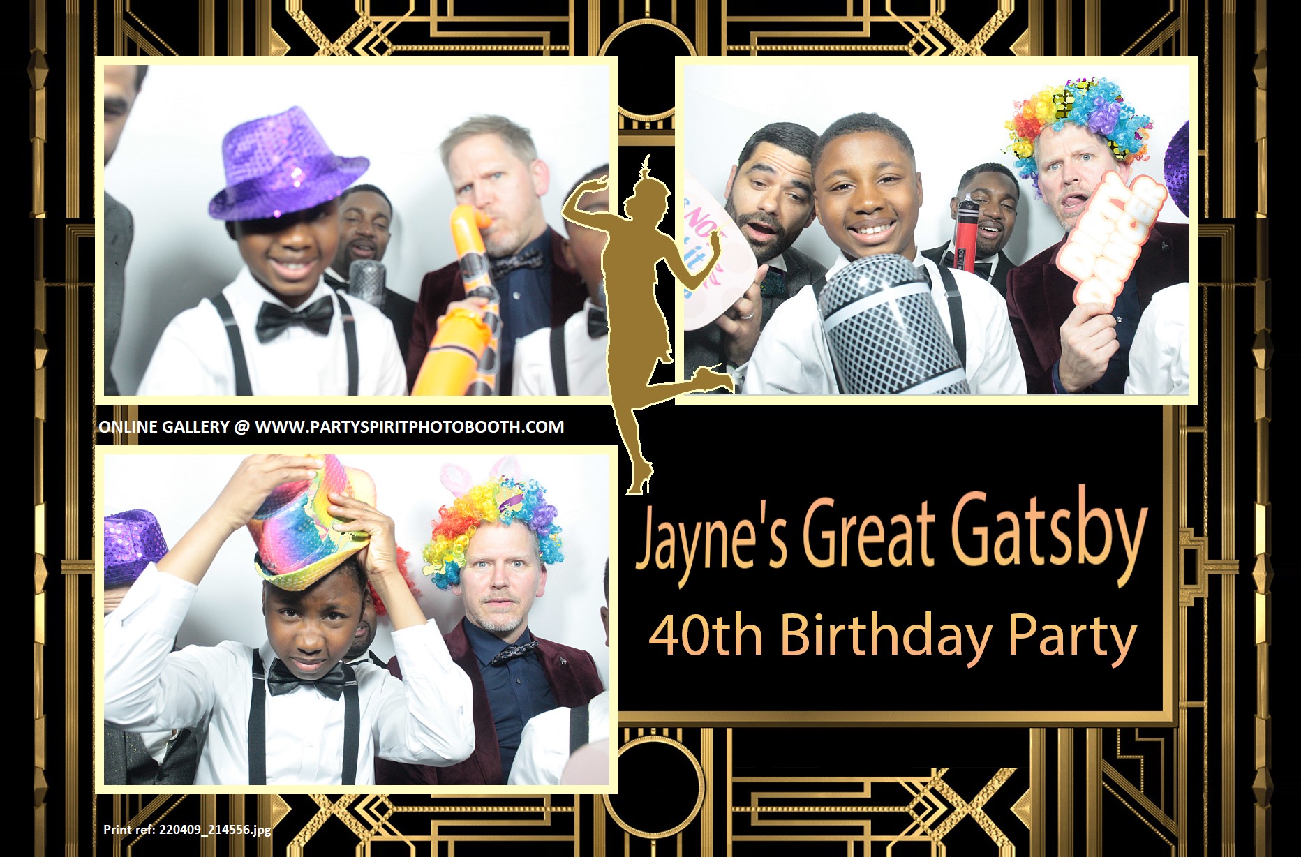 Great Gatsby Party | View more photos from the event at gallery.partyspiritphotobooth.com/u/PartySpiritPhotoBooth/Great-Gatsby-Party