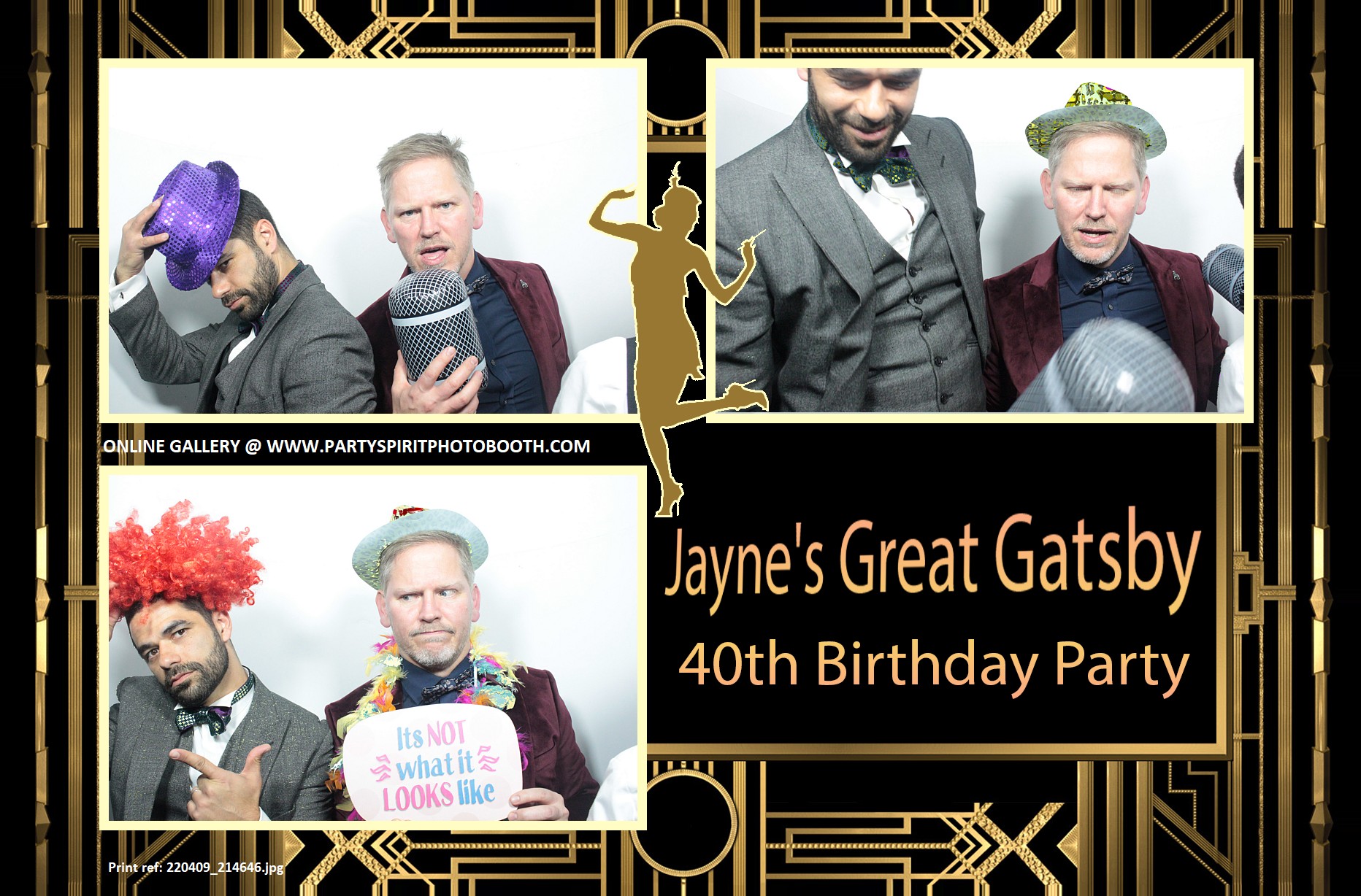 Great Gatsby Party | View more photos from the event at gallery.partyspiritphotobooth.com/u/PartySpiritPhotoBooth/Great-Gatsby-Party
